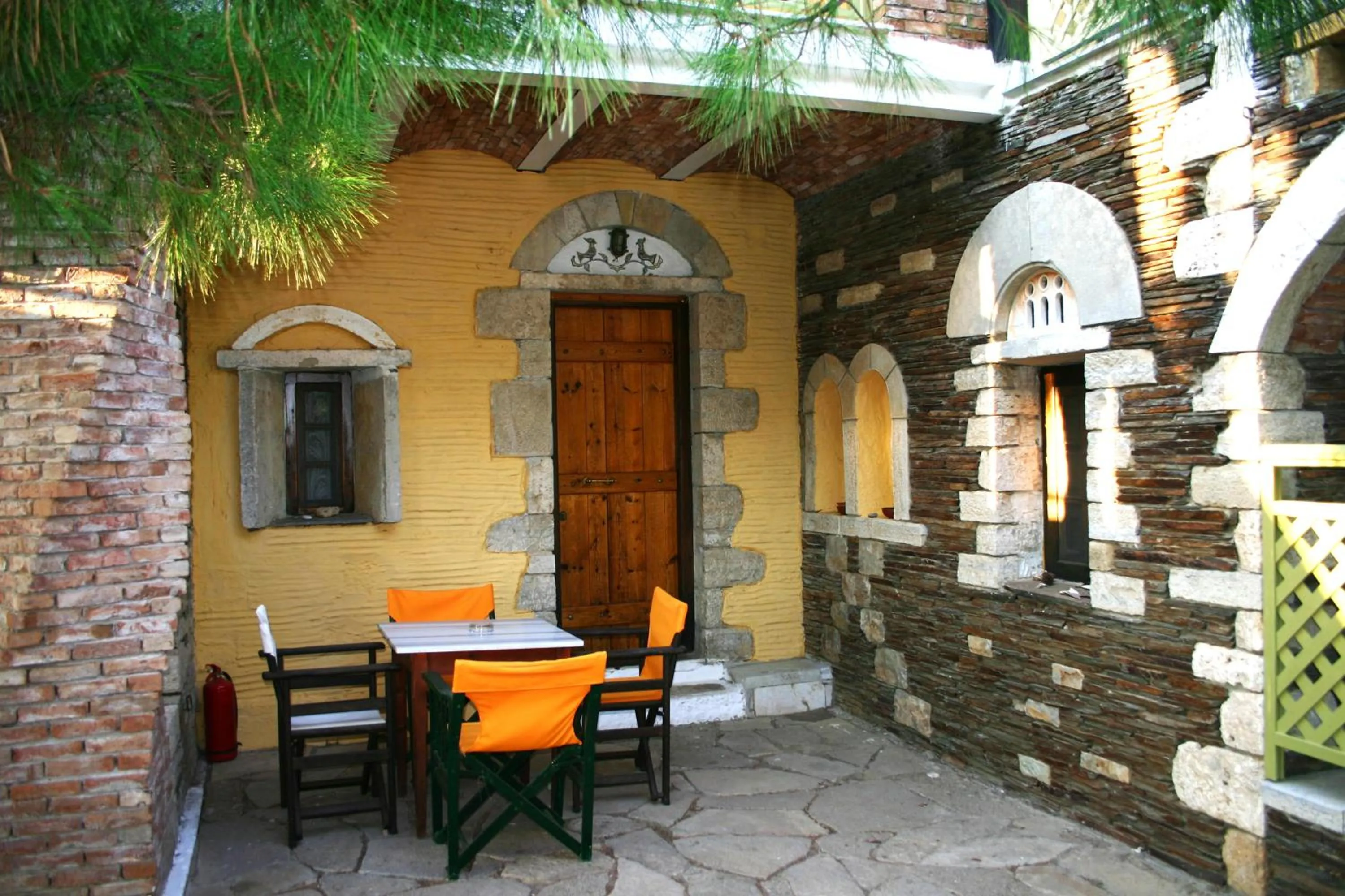 Patio in Sirena Residence & Spa