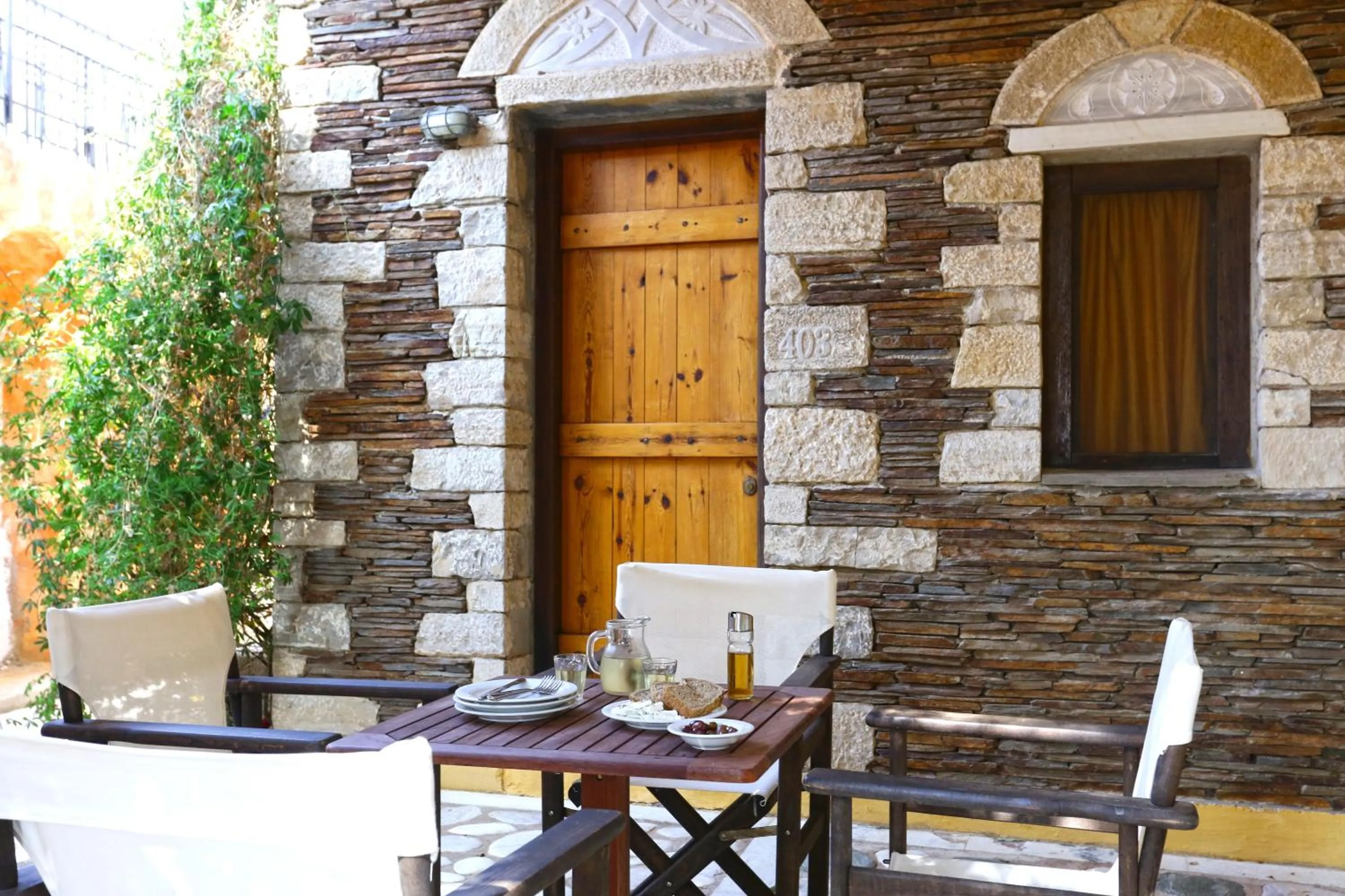 Patio in Sirena Residence & Spa