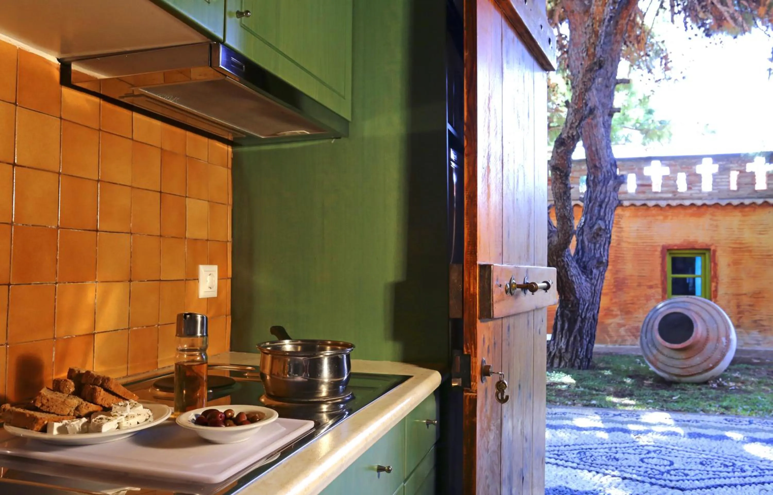 Kitchen or kitchenette in Sirena Residence & Spa