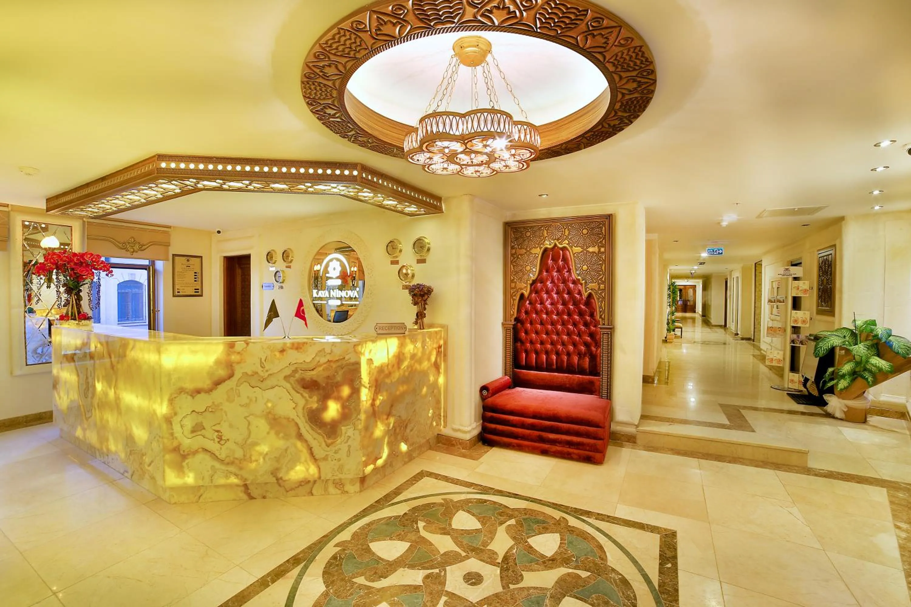 Lobby or reception in Kaya Ninova Hotel