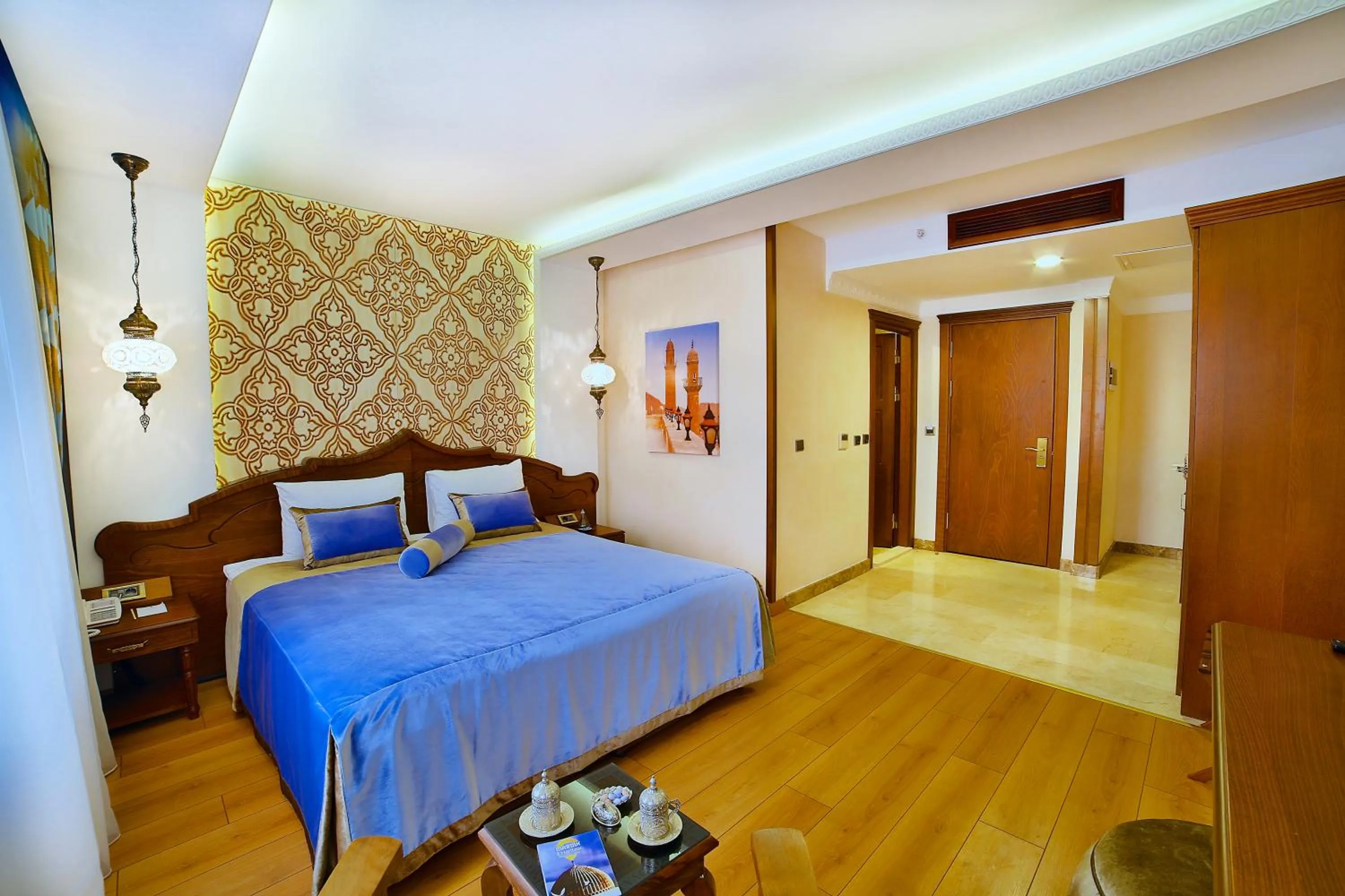 Bed in Kaya Ninova Hotel