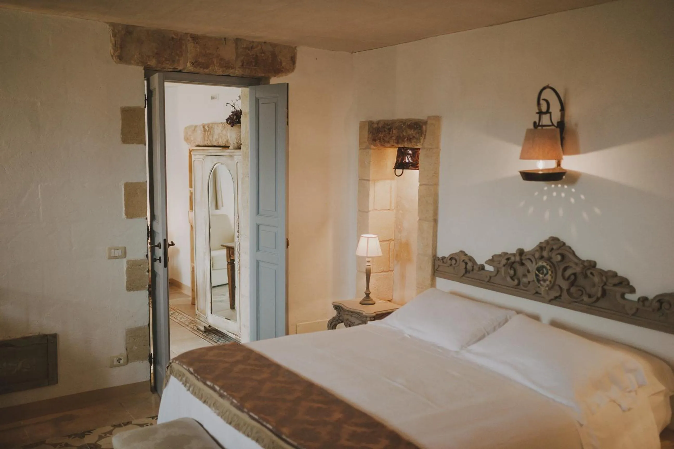 Bedroom, Bed in Masseria Montenapoleone
