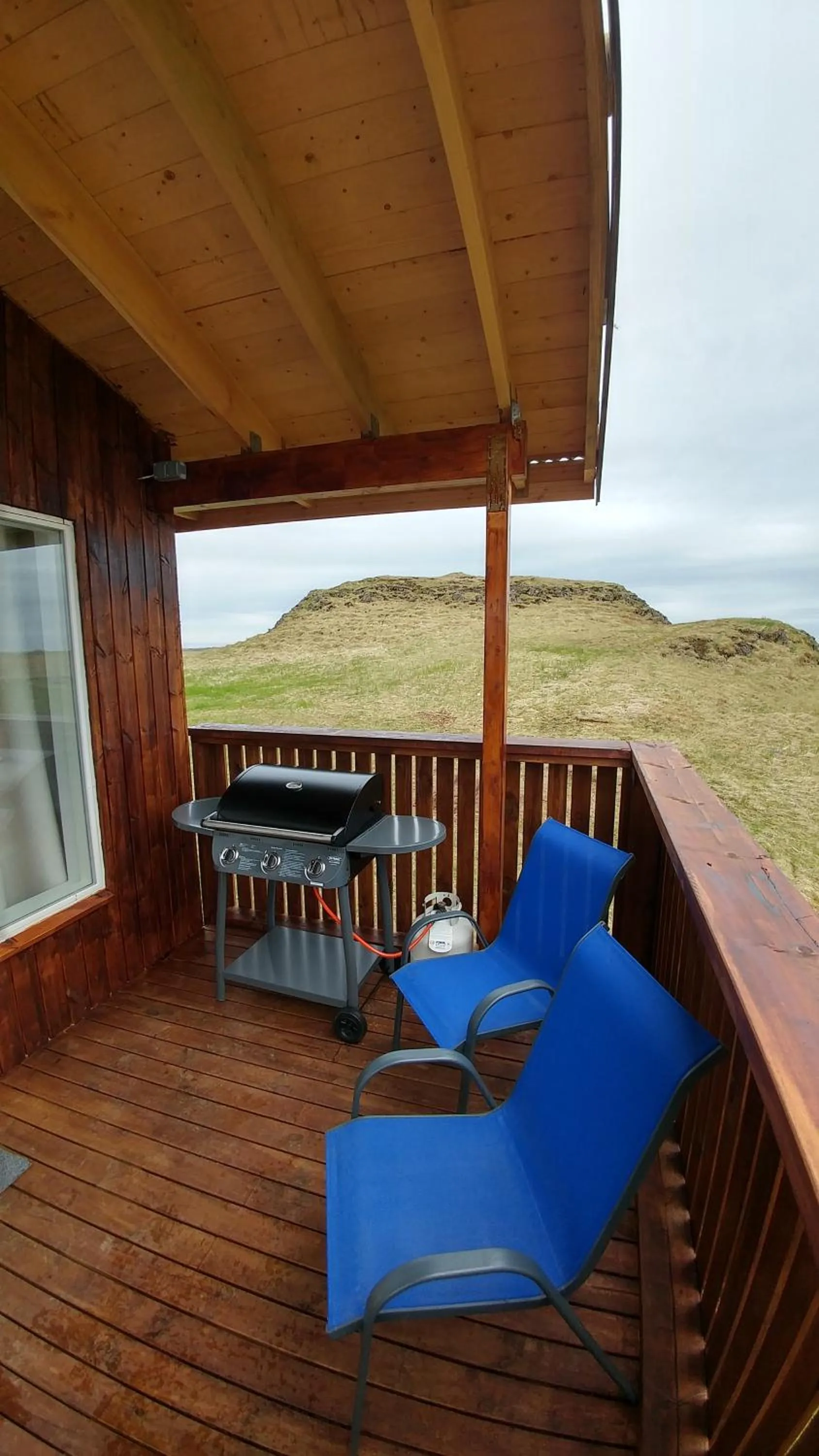 Balcony/Terrace in Aurora Cabins