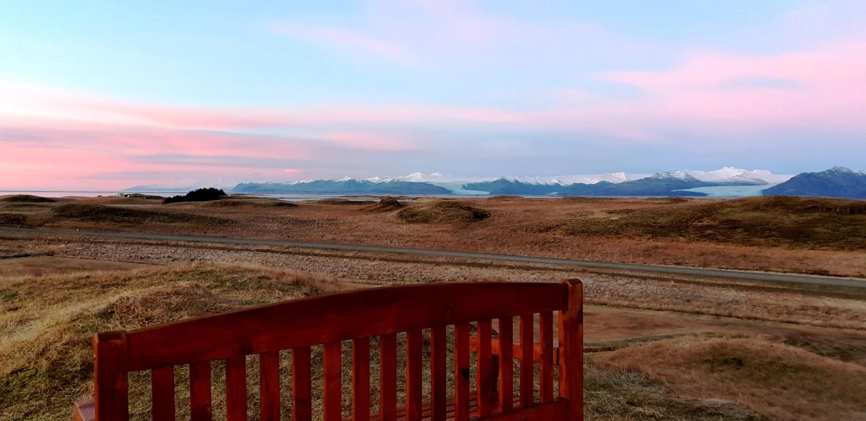 Natural landscape in Aurora Cabins