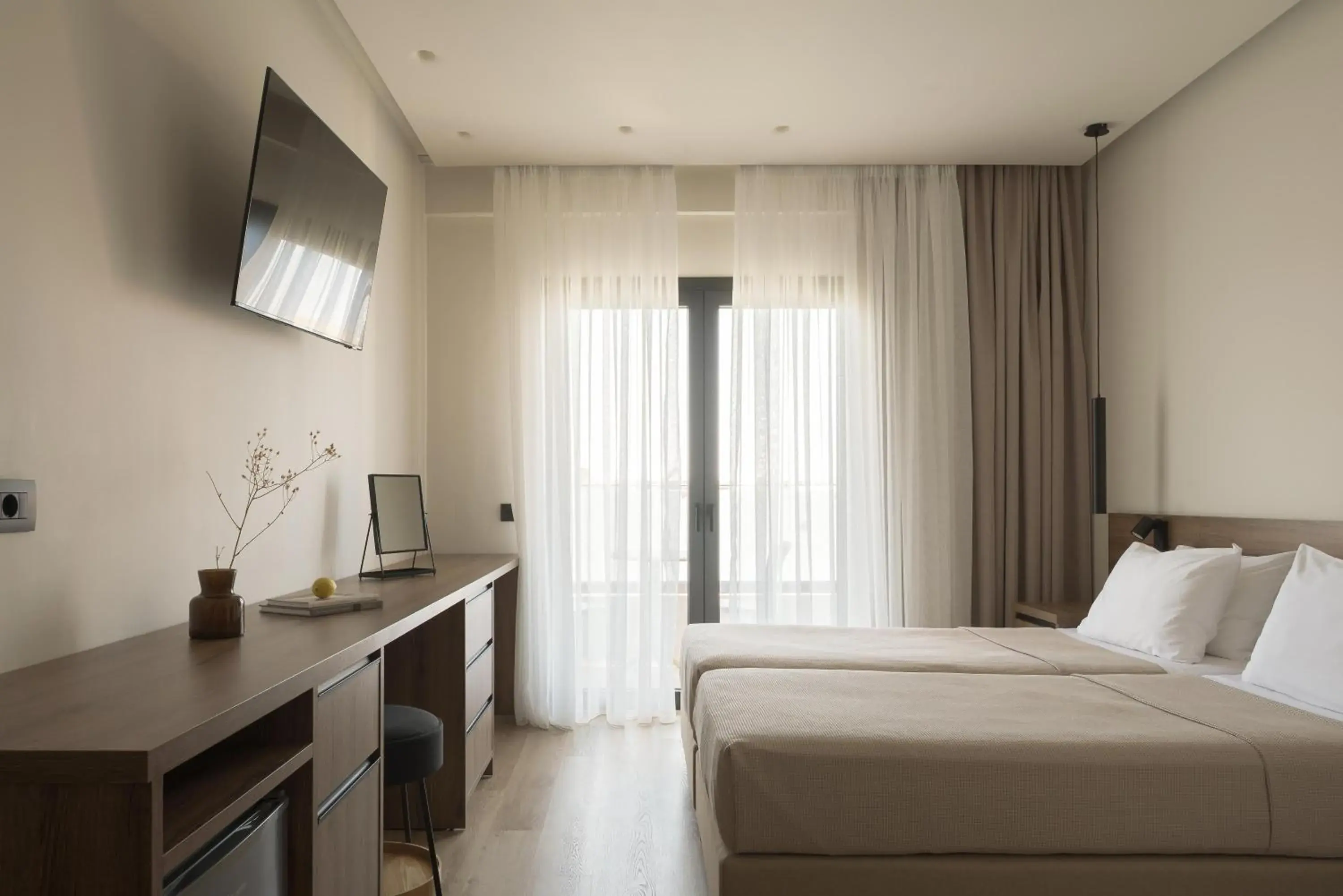 Superior Double or Twin Room with Terrace in Sergios Hotel Superior Double or Twin Room with Terrace in Sergios Hotel