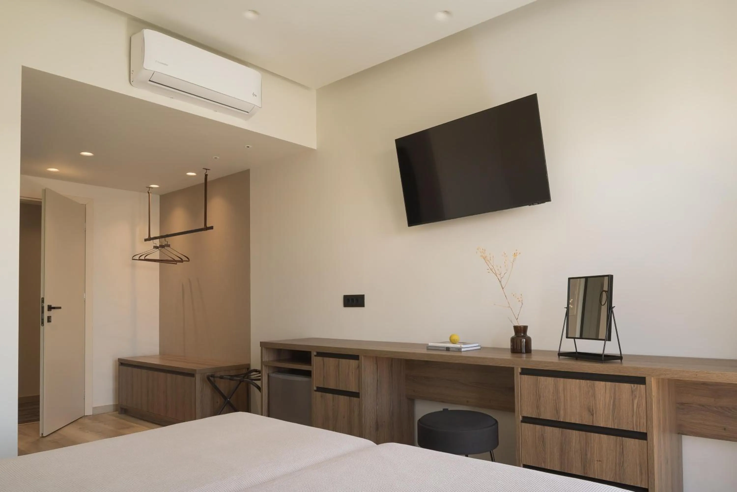 Photo of the whole room, Bed in Sergios Hotel