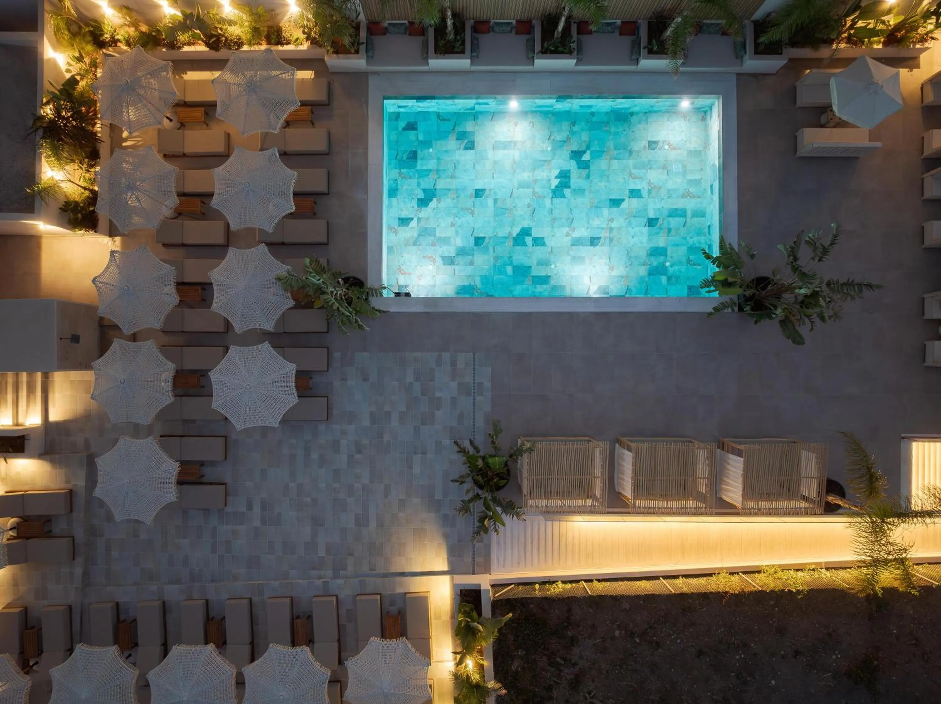 Swimming pool in Sergios Hotel