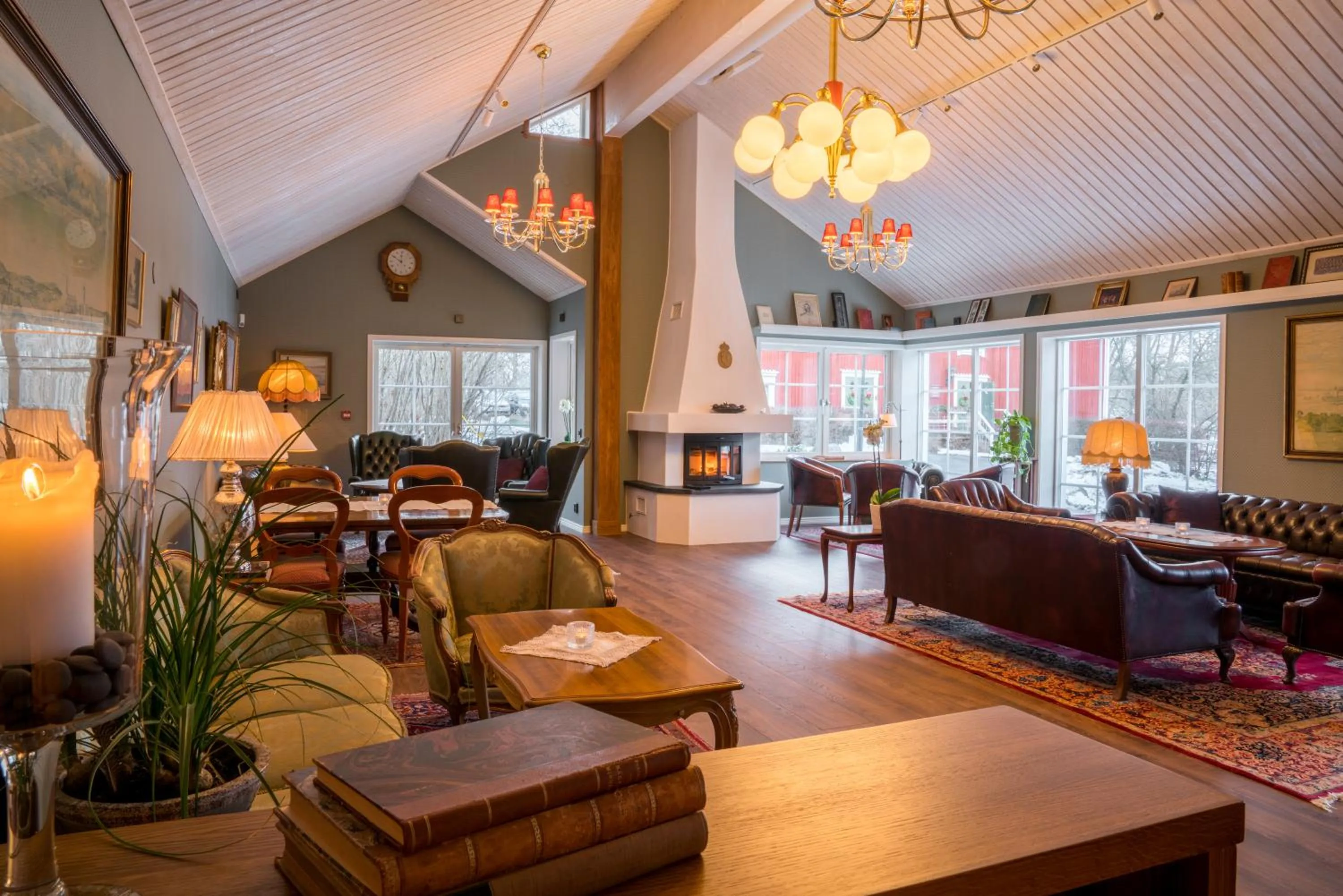 Living room in Steningevik