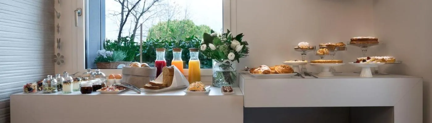 Food and drinks in B&B Le Farfalle