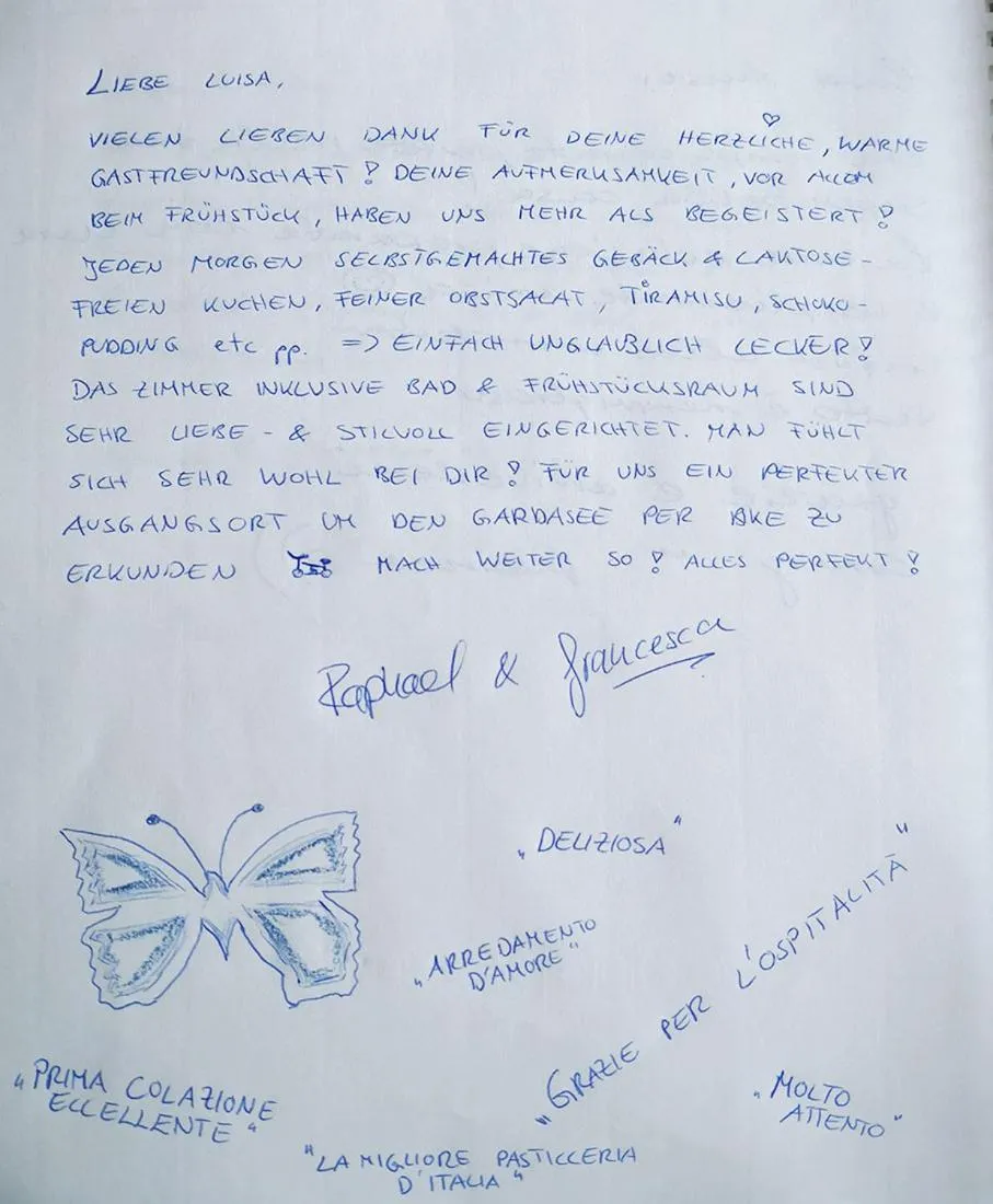 Massage in B&B Le Farfalle