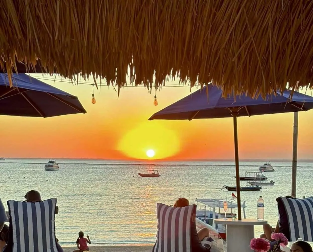 Sunset in The Captains Villa