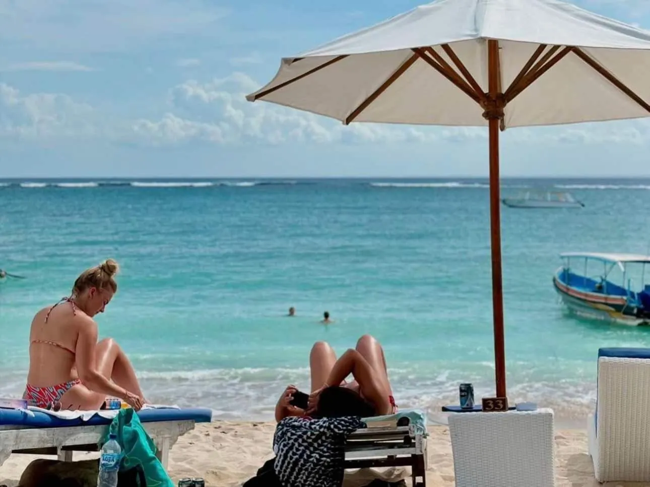 Beach in The Captains Villa