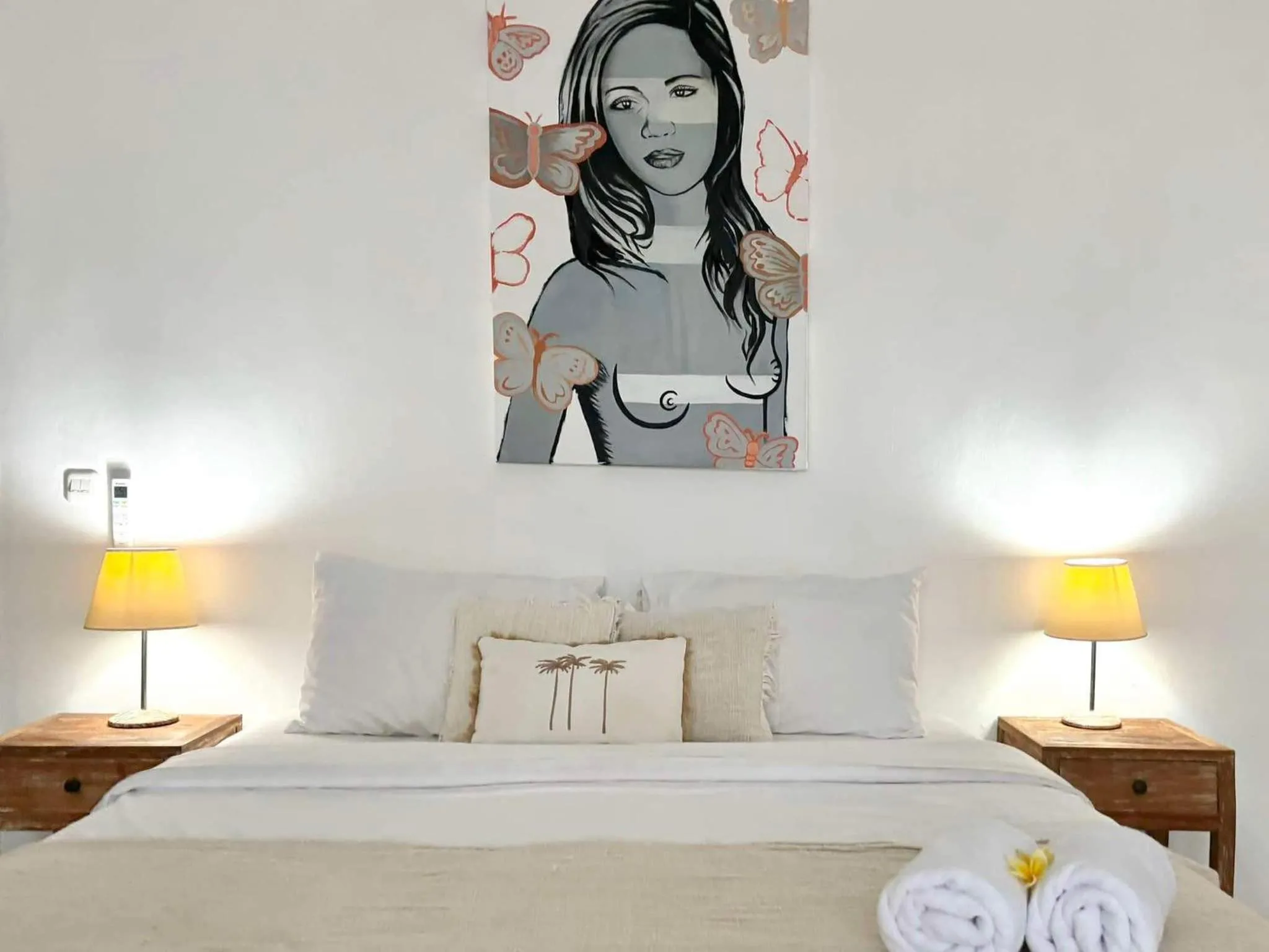 Bed in The Captains Villa
