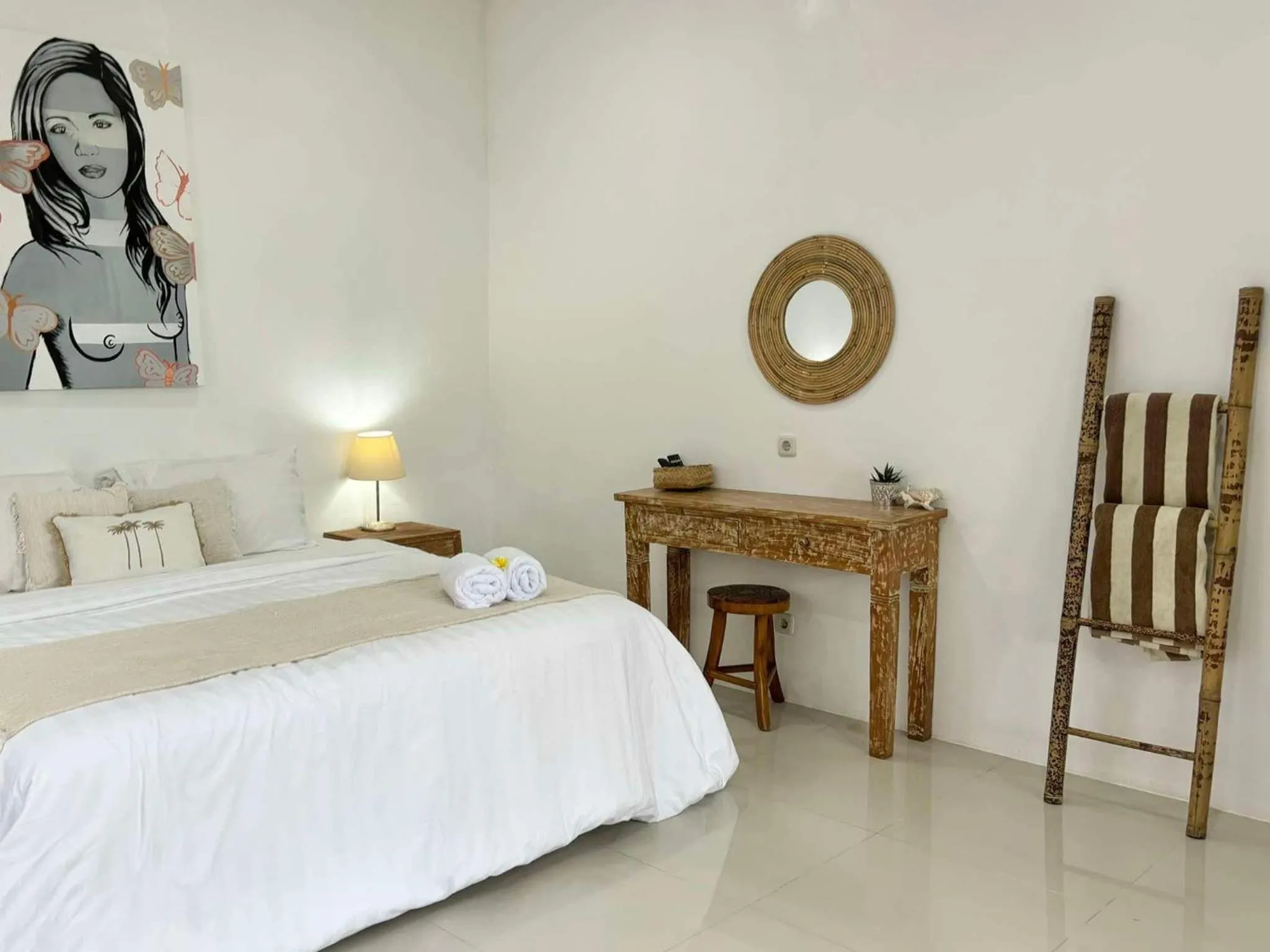 Bed in The Captains Villa