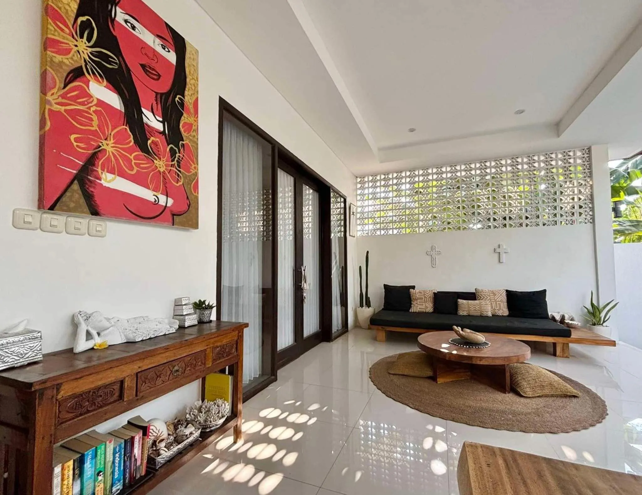 Seating area in The Captains Villa
