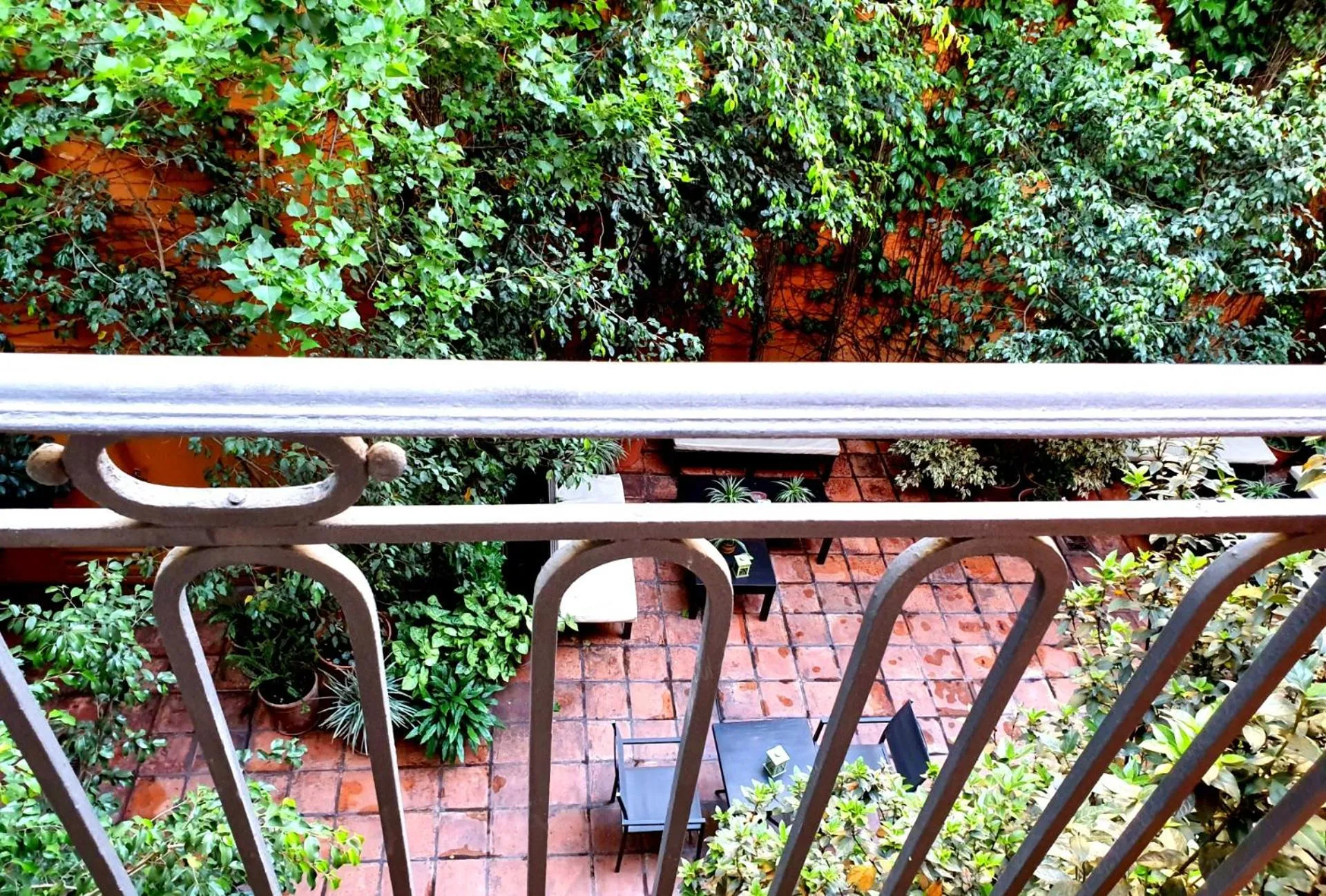 Balcony/Terrace in Legado Mitico Salta Hotel Boutique