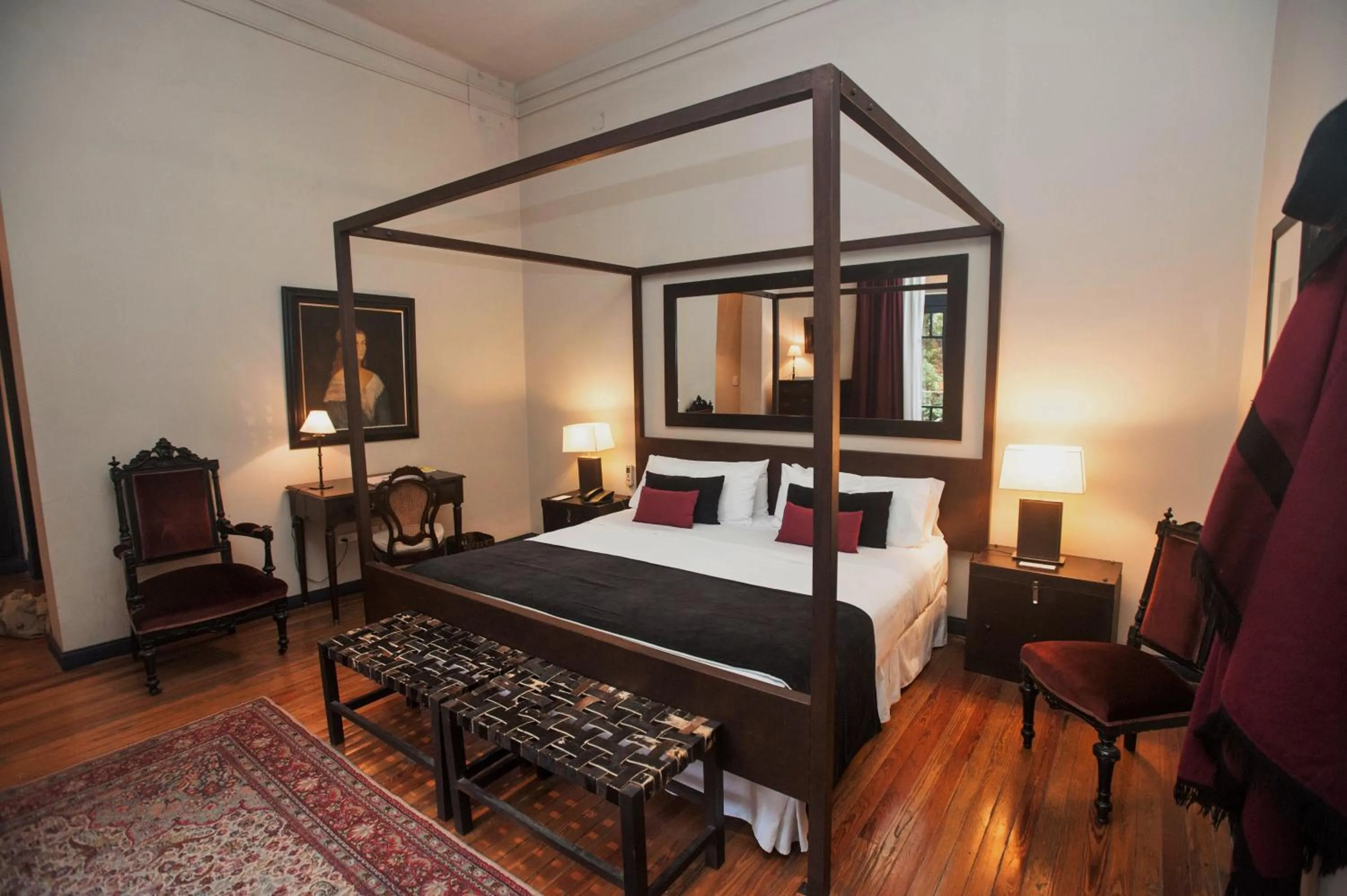 Bedroom, Bed in Legado Mitico Salta Hotel Boutique