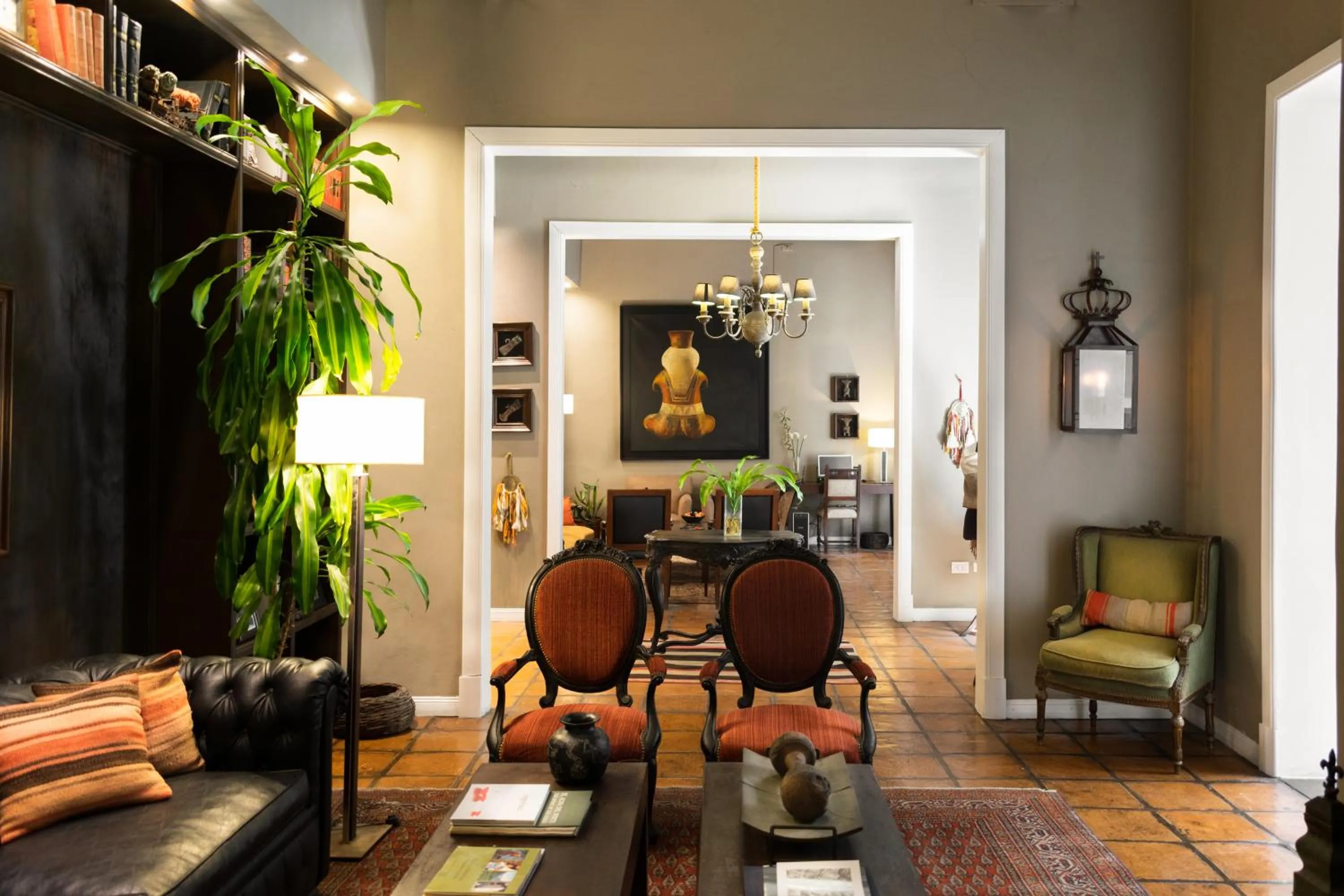 Living room in Legado Mitico Salta Hotel Boutique