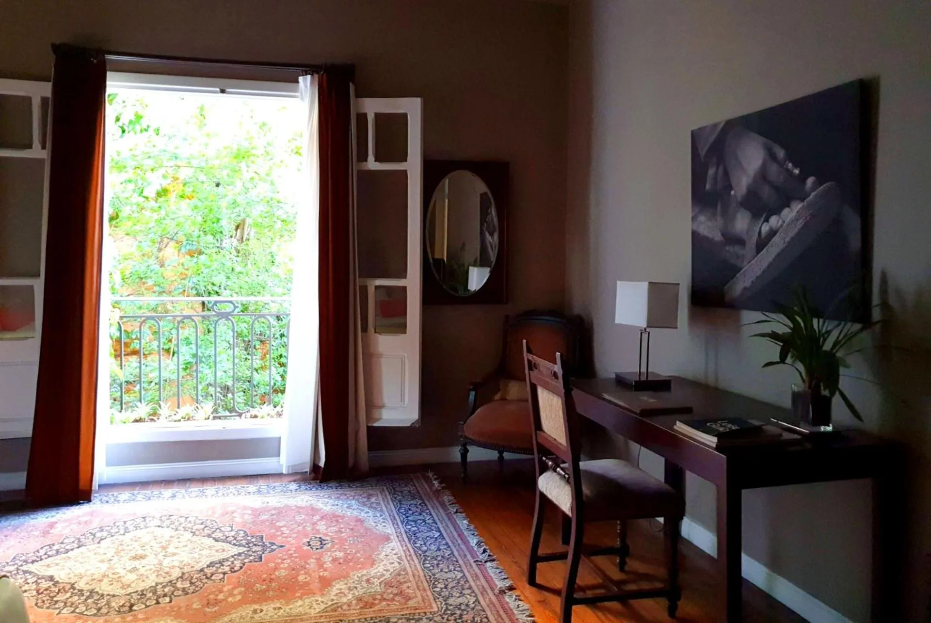 Balcony/Terrace in Legado Mitico Salta Hotel Boutique