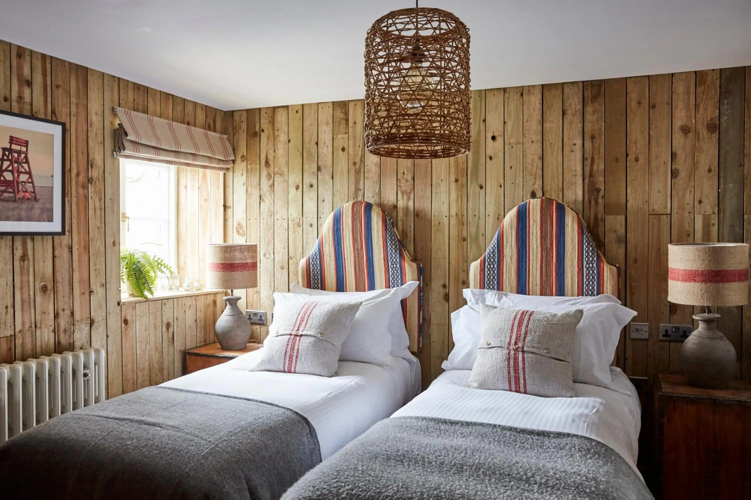 Bed in Artist Residence Cornwall