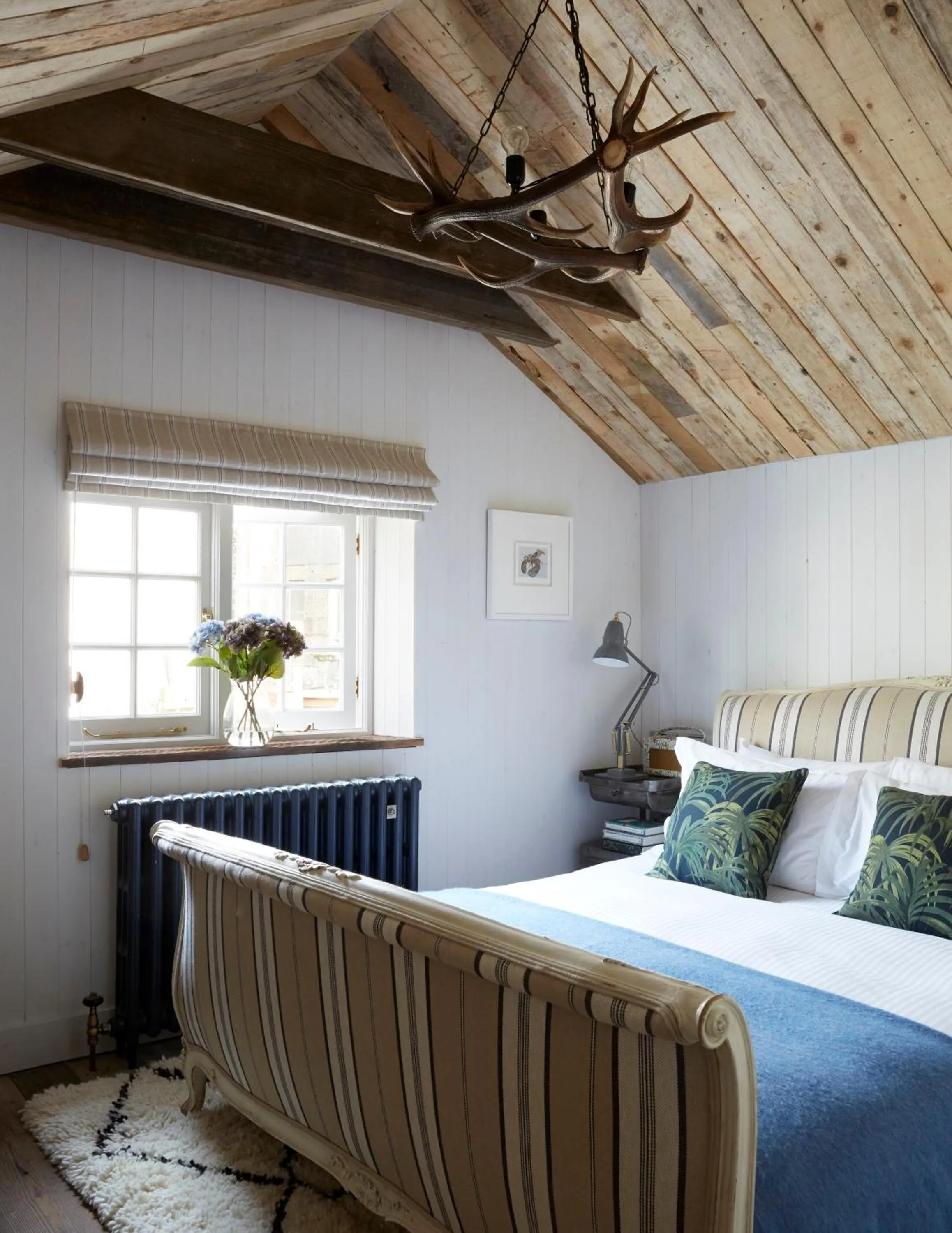 Bed in Artist Residence Cornwall