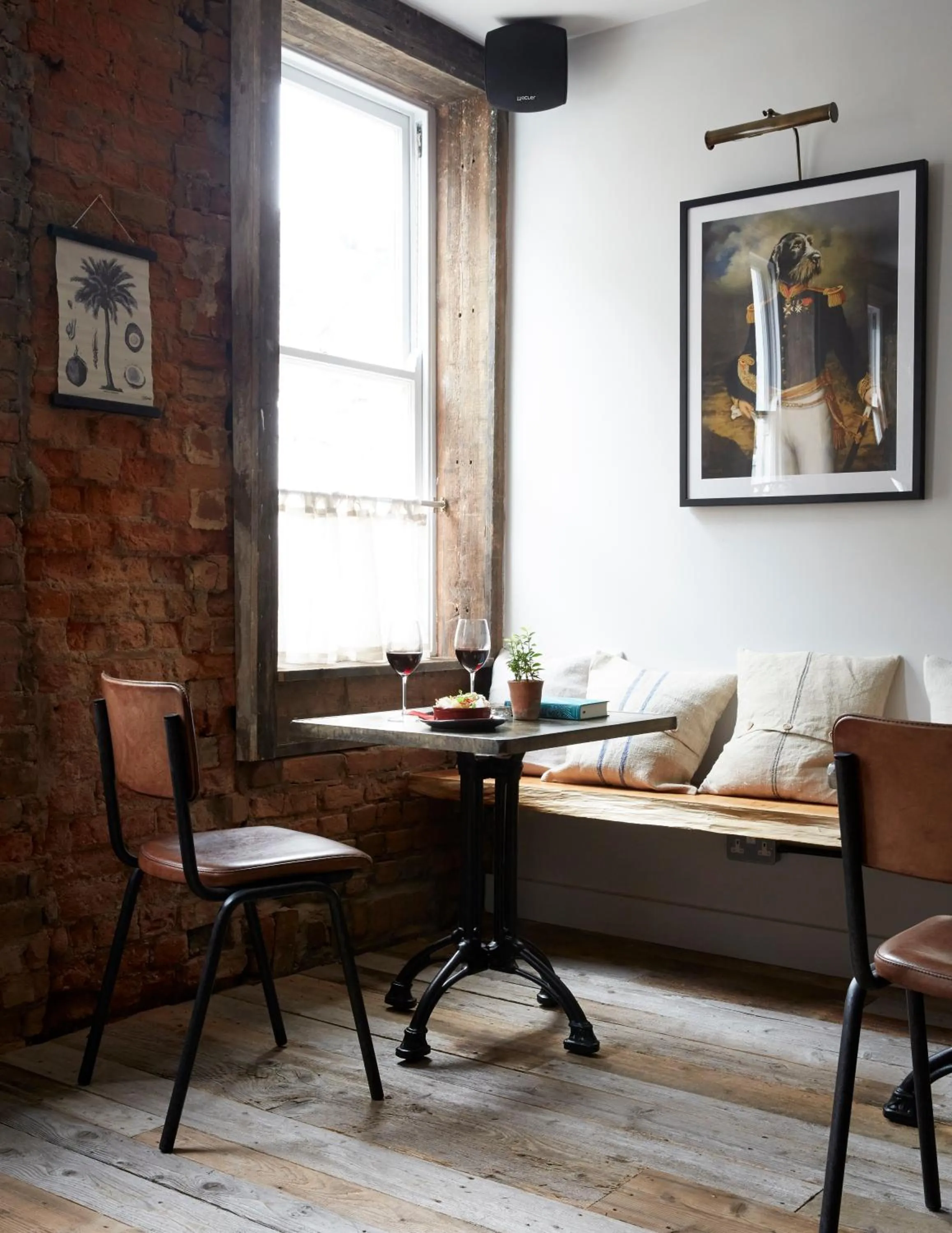 Living room in Artist Residence Cornwall