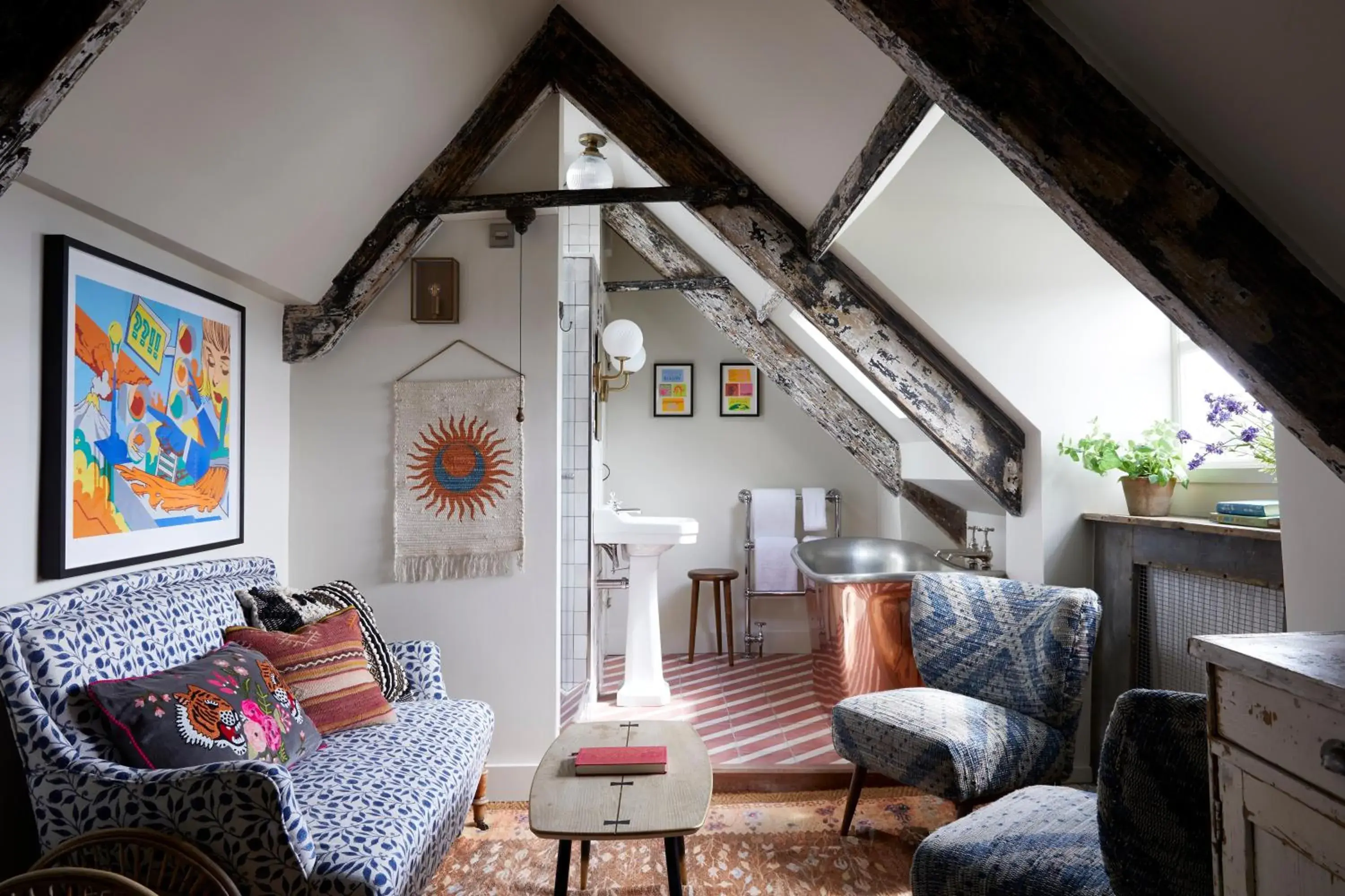 Suite with Sea View in Artist Residence Cornwall Suite with Sea View in Artist Residence Cornwall