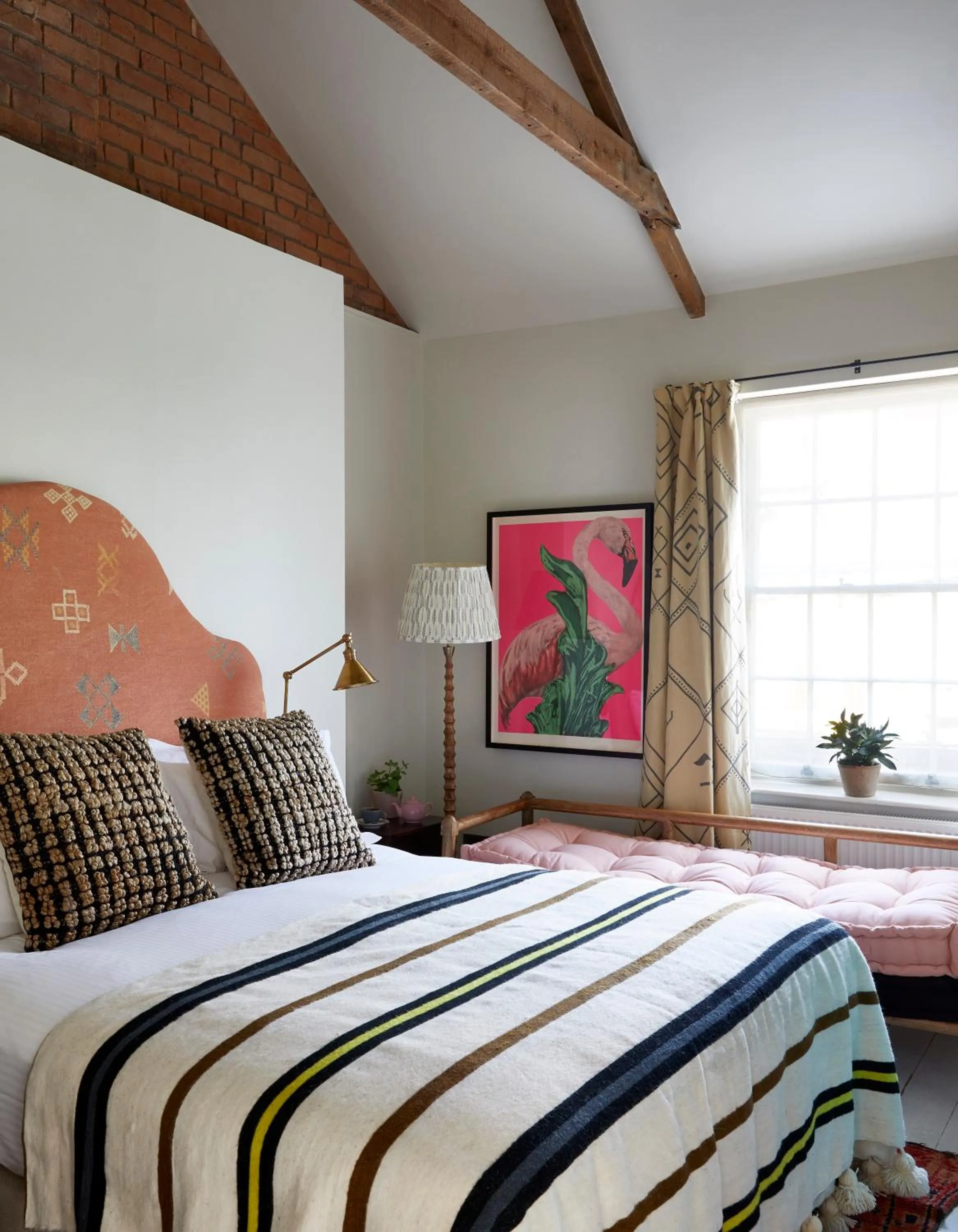 Bed in Artist Residence Cornwall