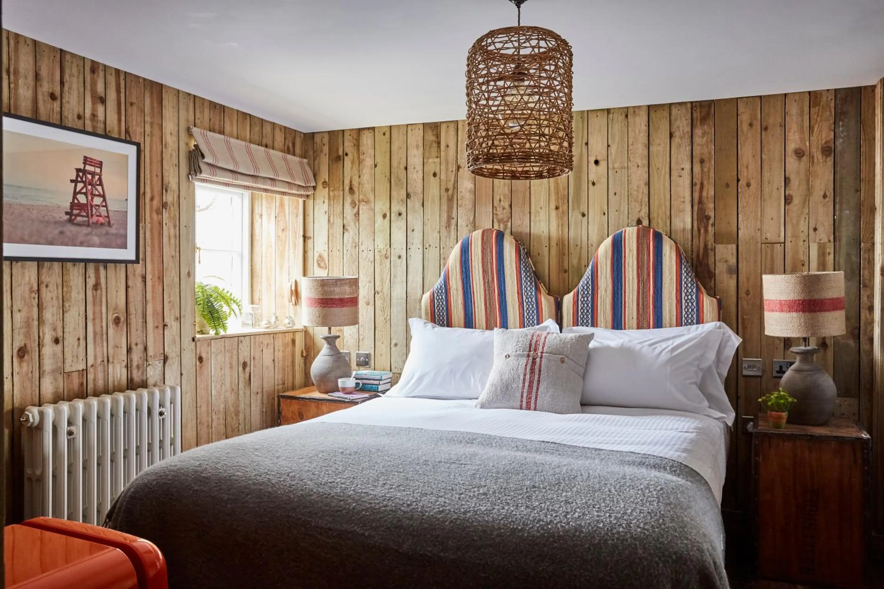 Bed in Artist Residence Cornwall