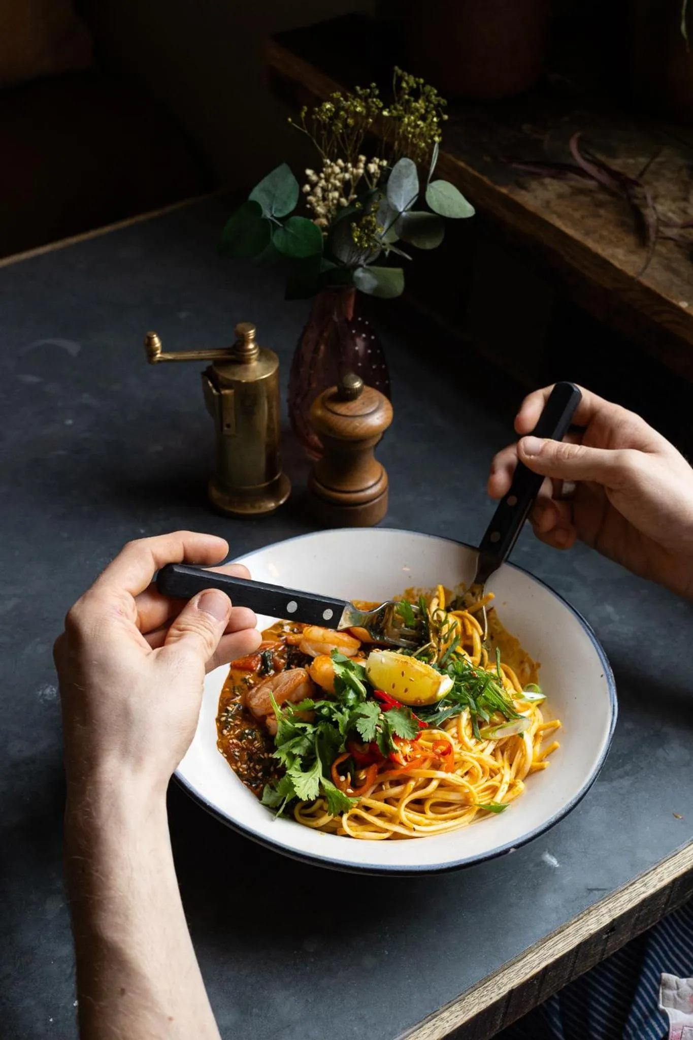 Food and drinks in Artist Residence Cornwall