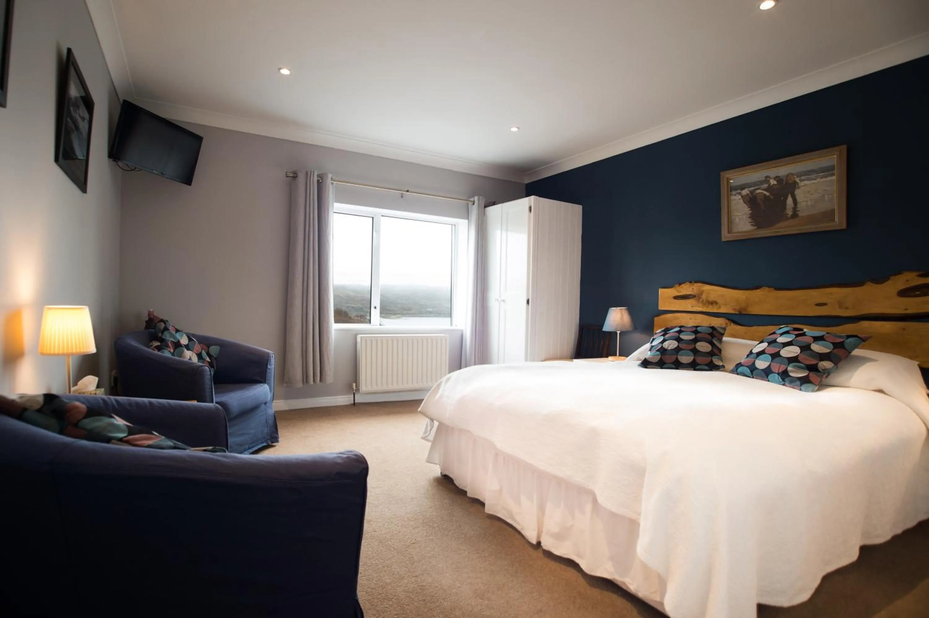 Bedroom, Bed in Sharamore House B&B