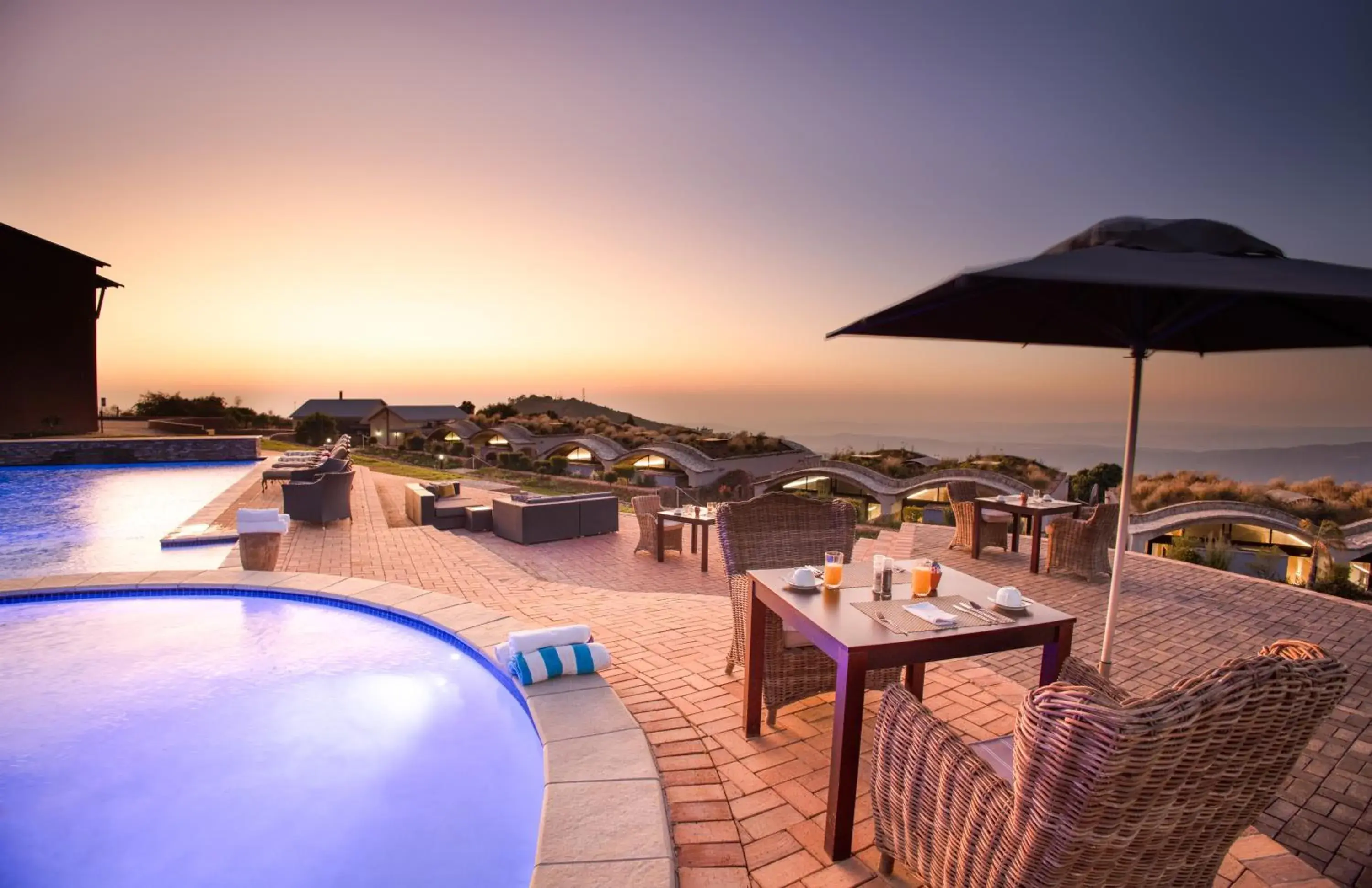 Balcony/Terrace in Angels View Hotel Balcony/Terrace in Angels View Hotel