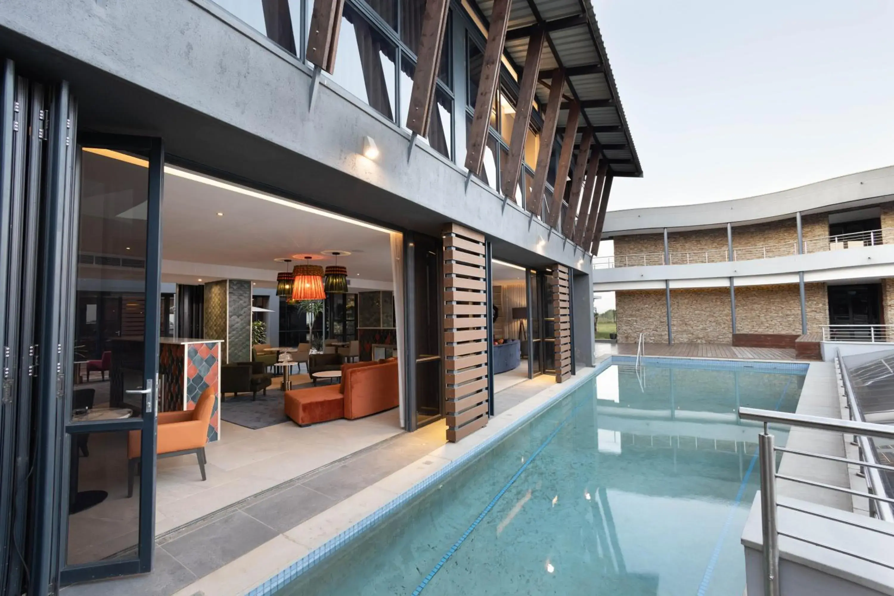 Patio in Angels View Hotel Patio in Angels View Hotel