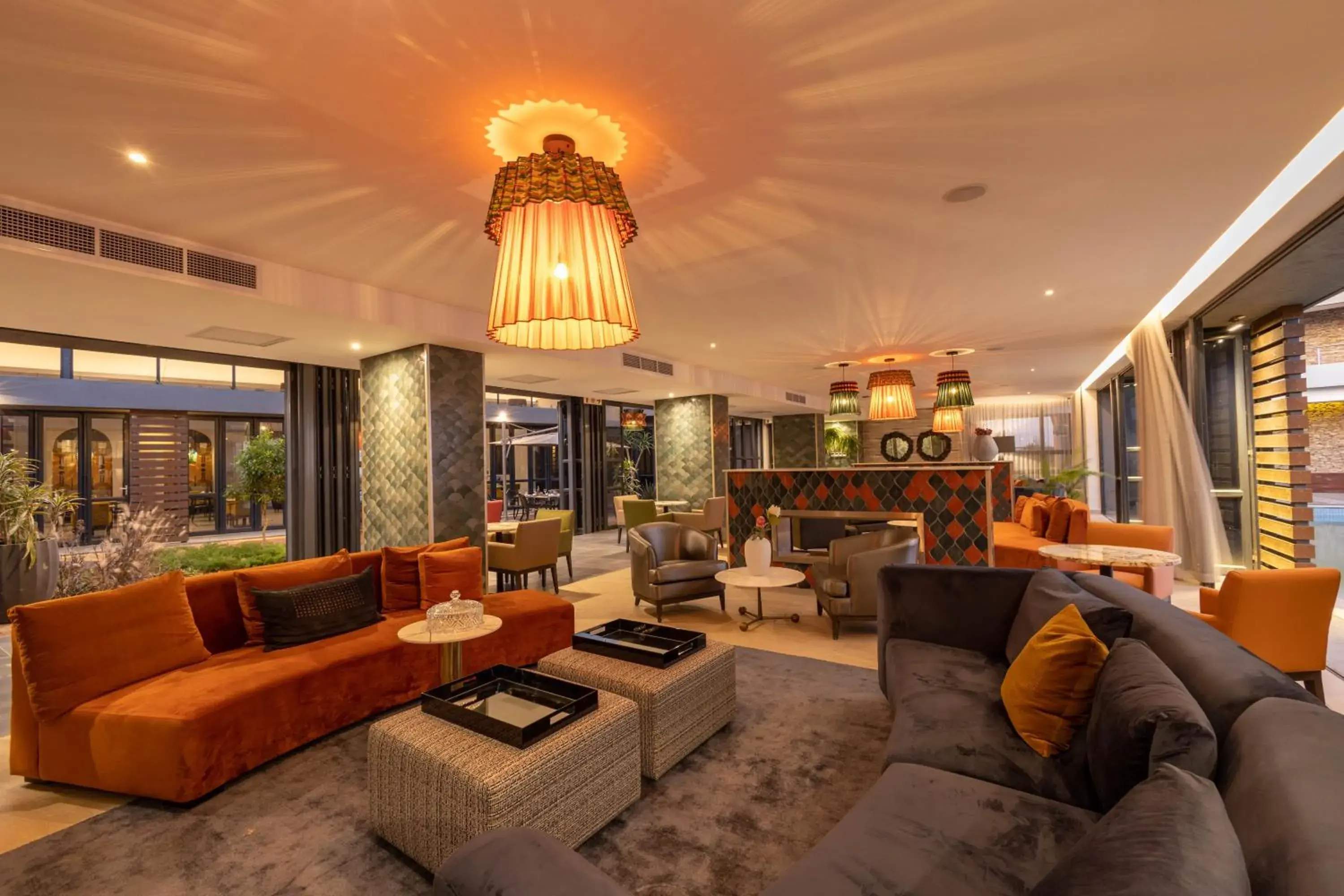 Living room in Angels View Hotel Living room in Angels View Hotel