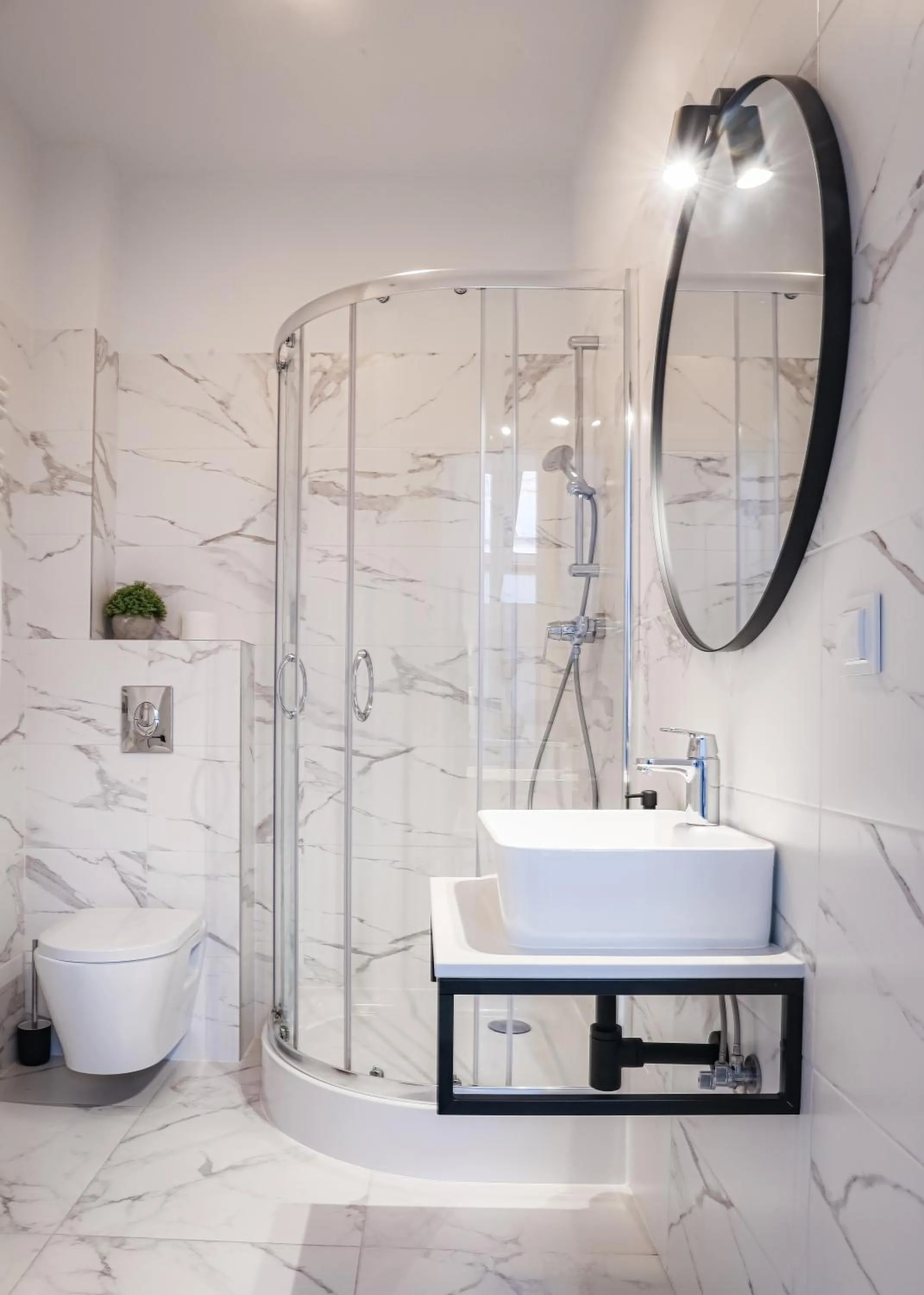 Bathroom in Dwór Konstancin