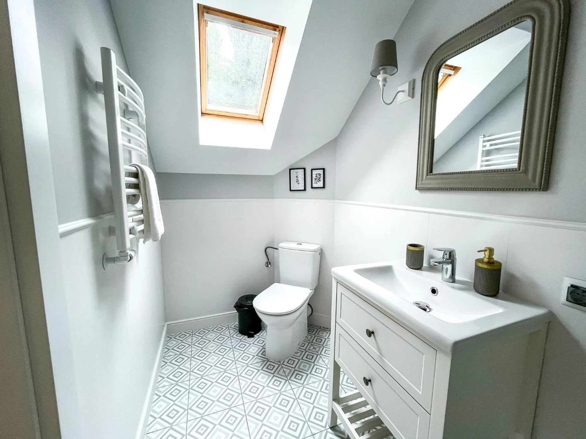 Bathroom in Dwór Konstancin