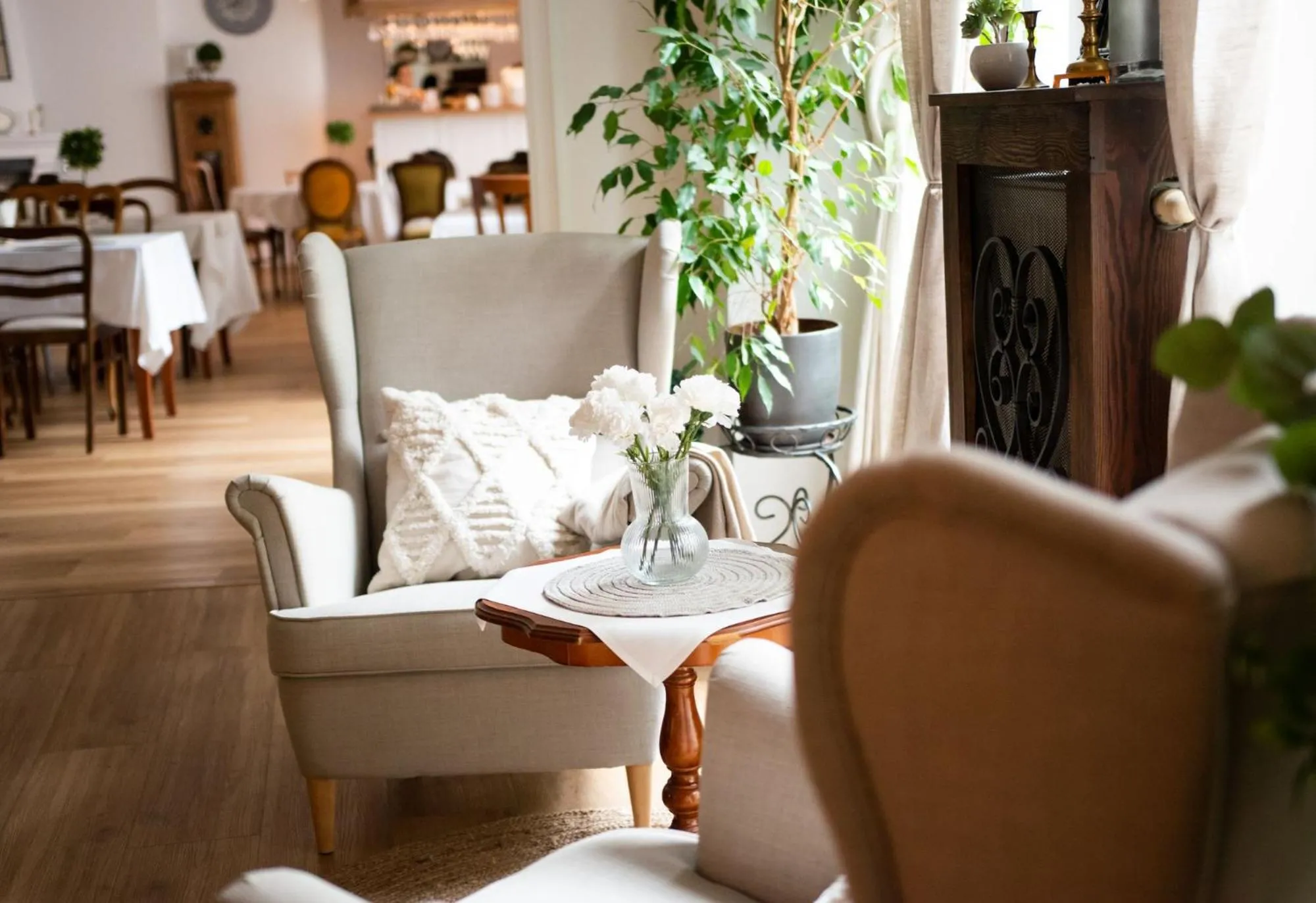 Living room in Dwór Konstancin