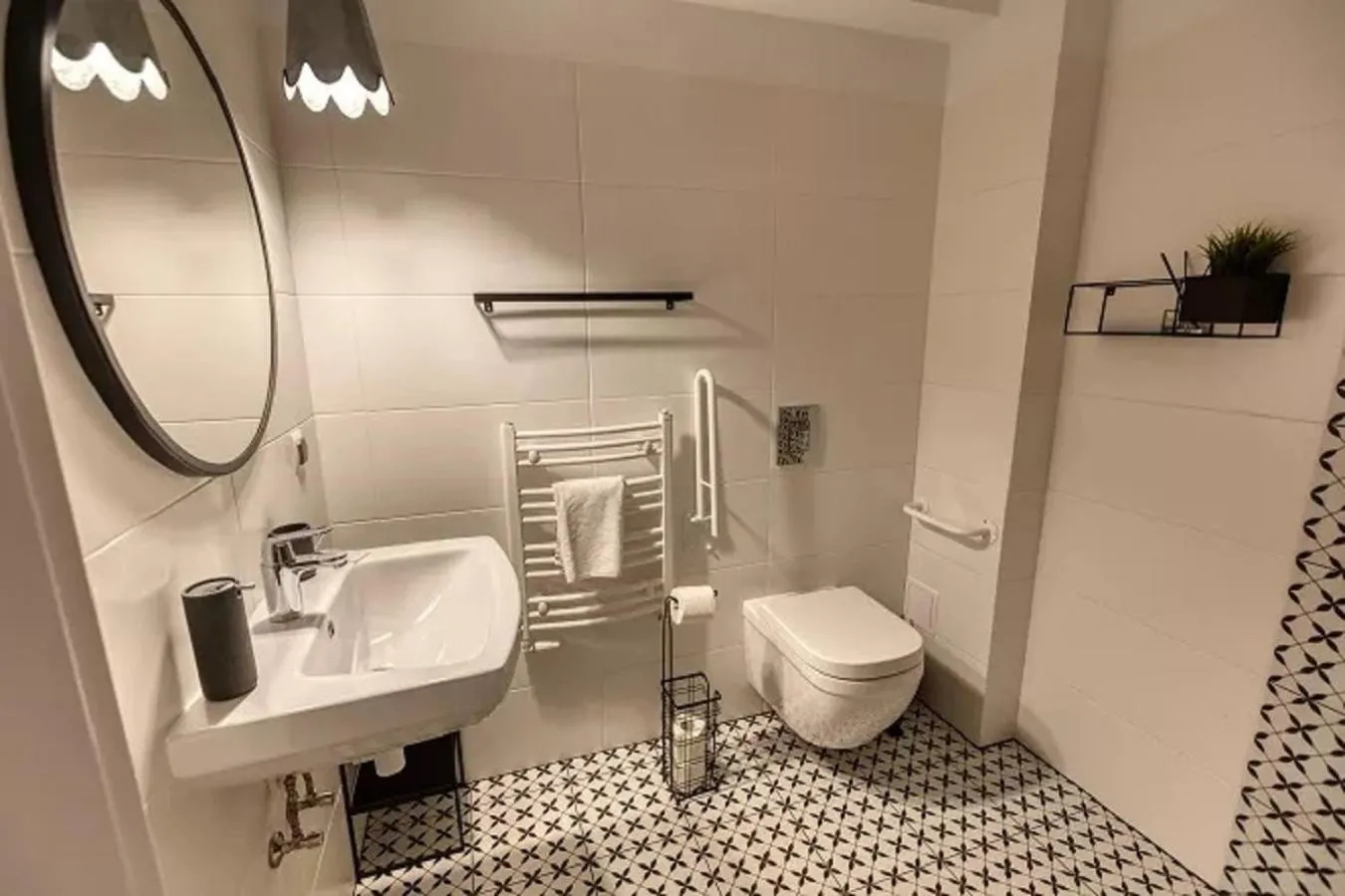 Bathroom in Dwór Konstancin