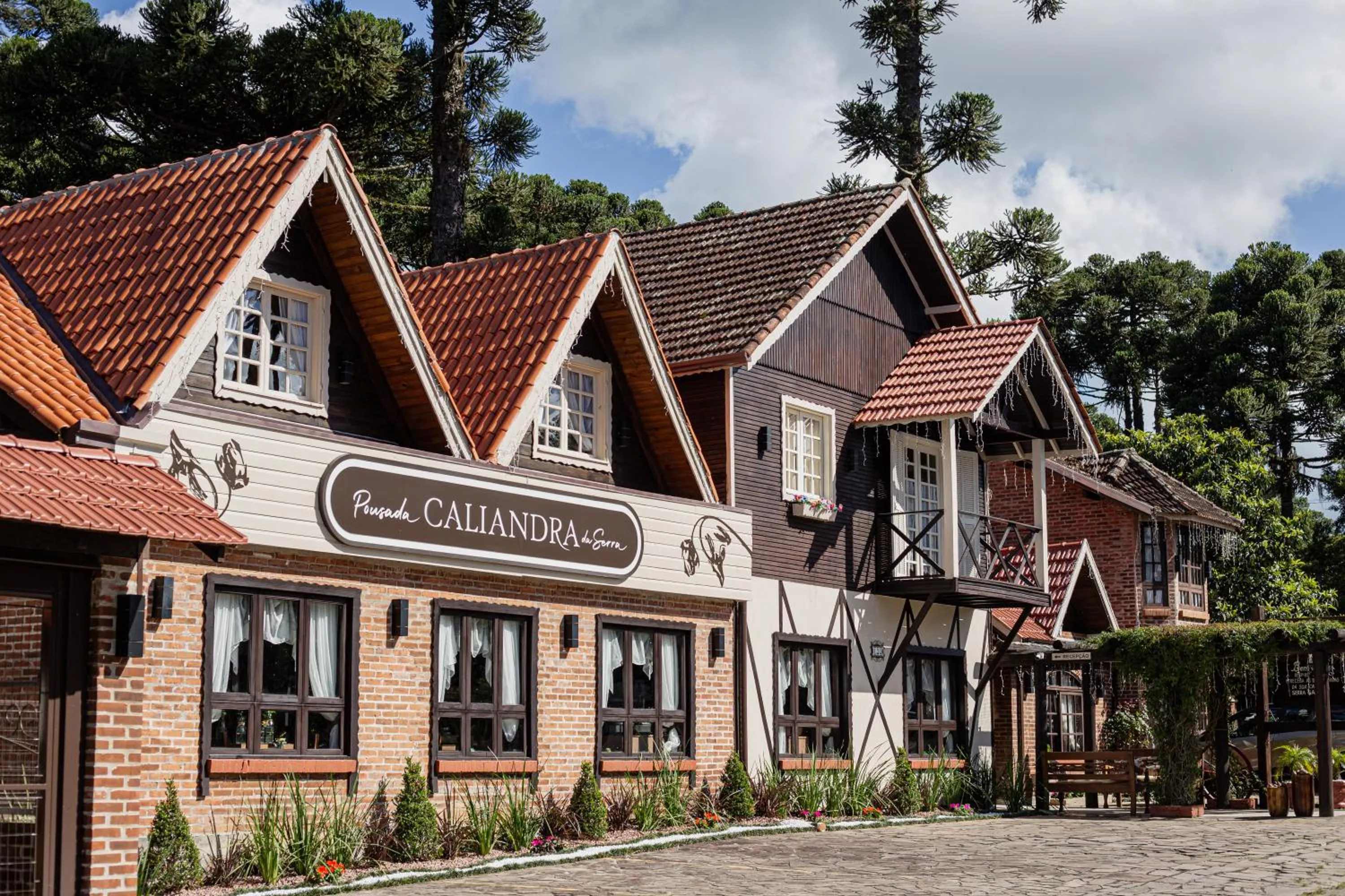 Property building in Pousada Caliandra Da Serra