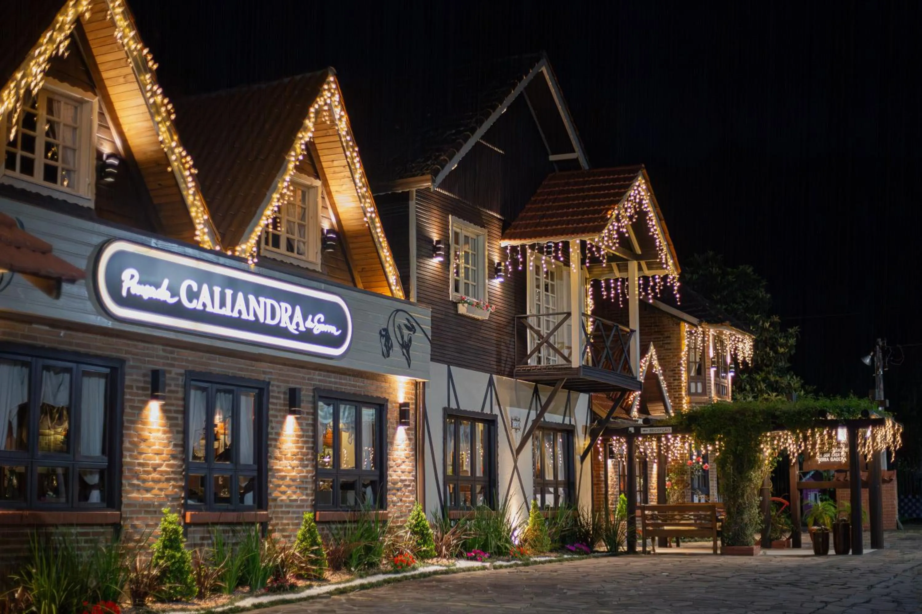 Property building in Pousada Caliandra Da Serra