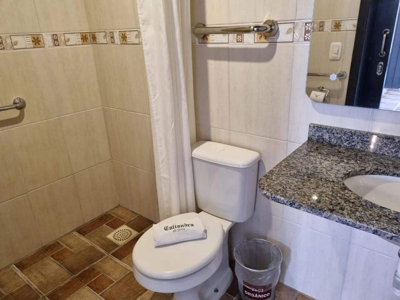 Bathroom in Pousada Caliandra Da Serra