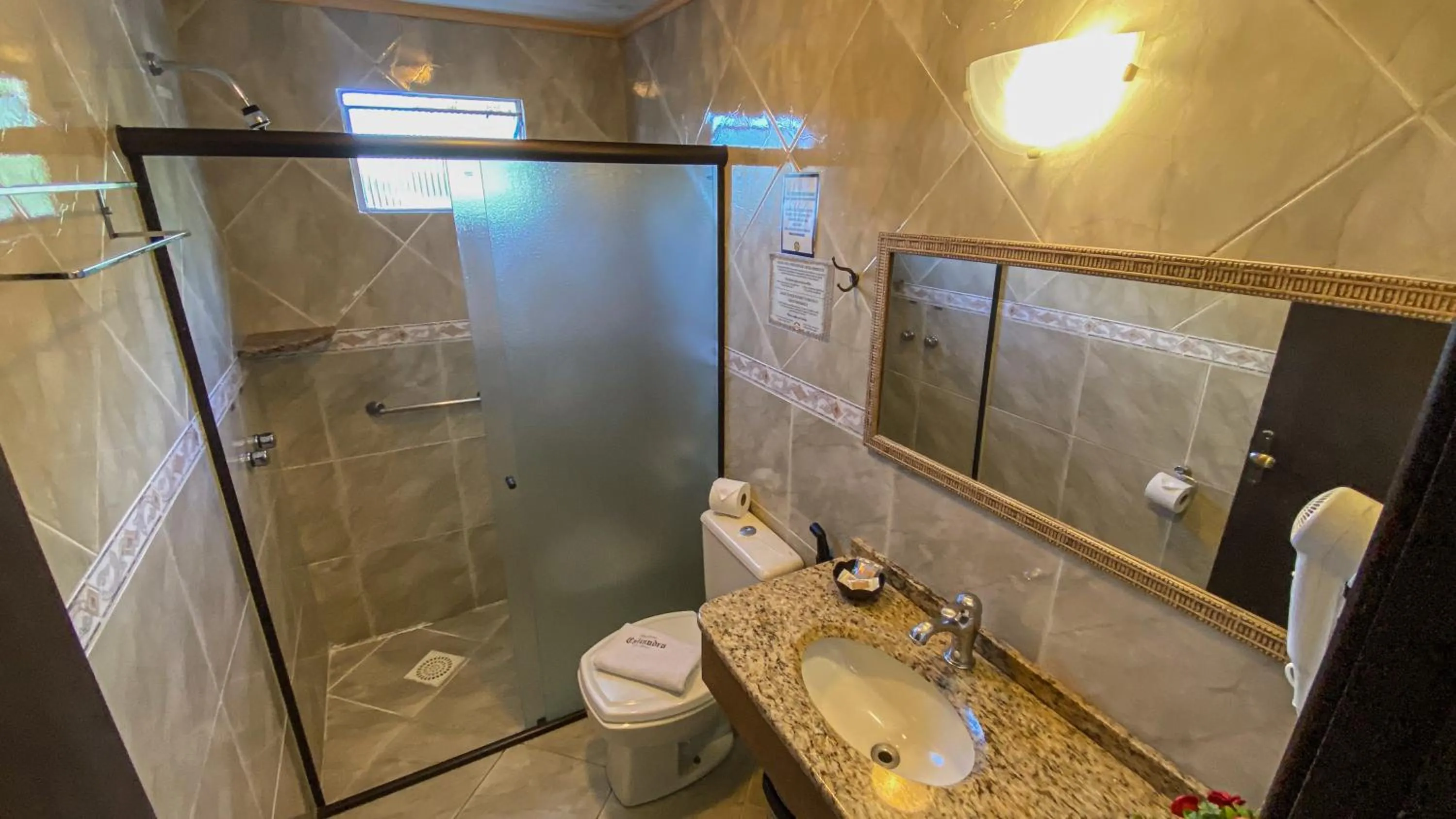 Shower in Pousada Caliandra Da Serra