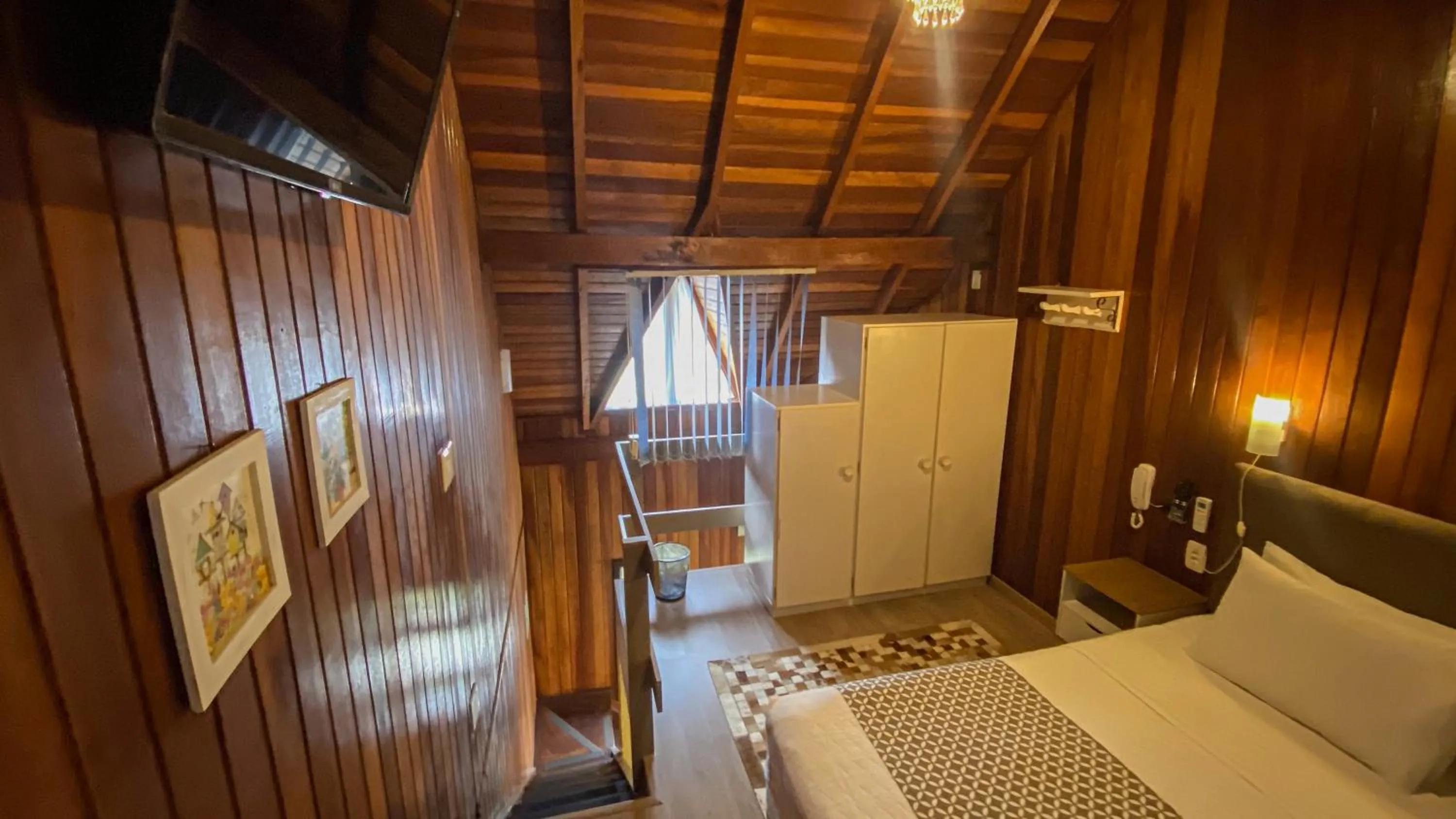 Bedroom, Bed in Pousada Caliandra Da Serra