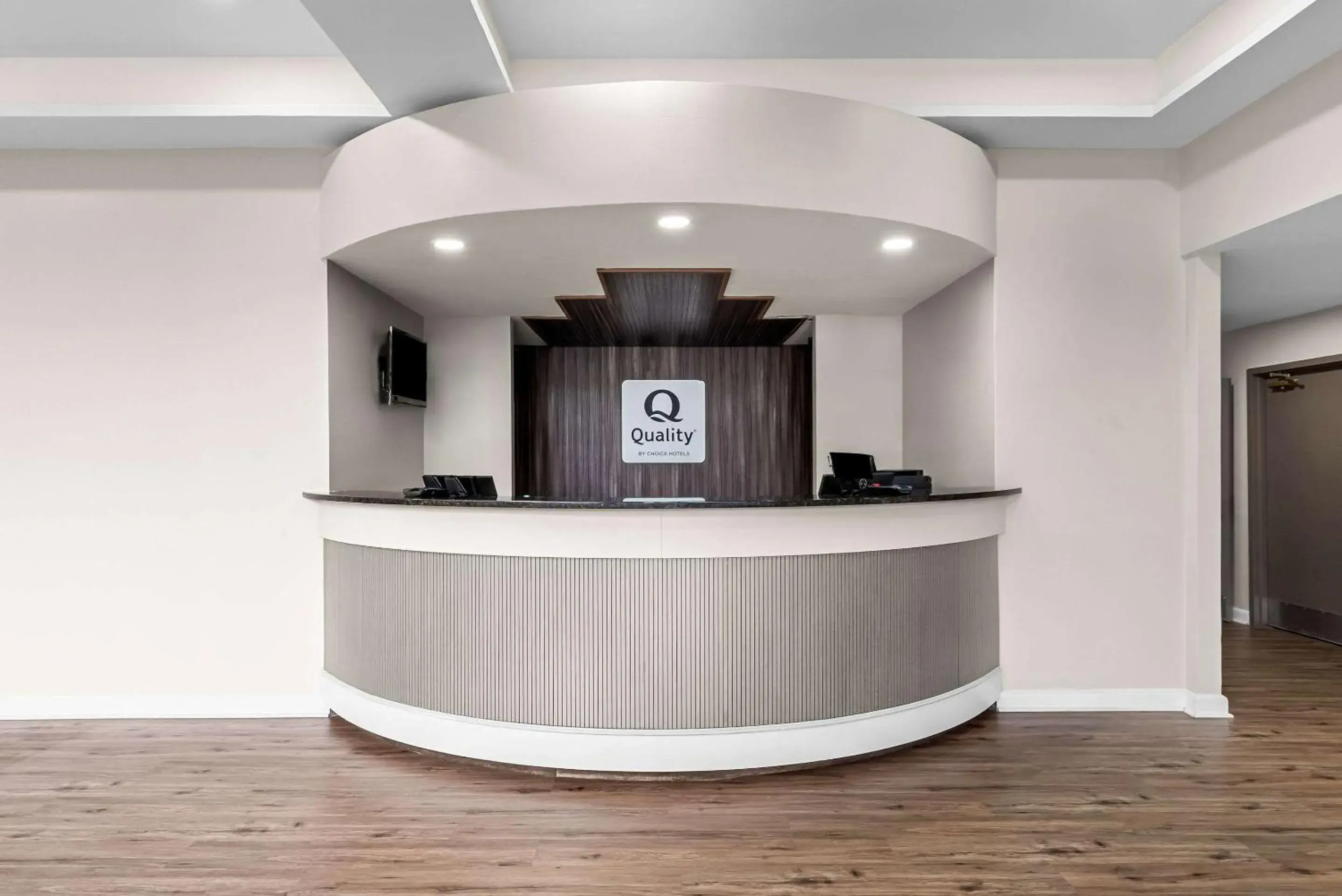 Lobby or reception in Quality Inn Lobby or reception in Quality Inn