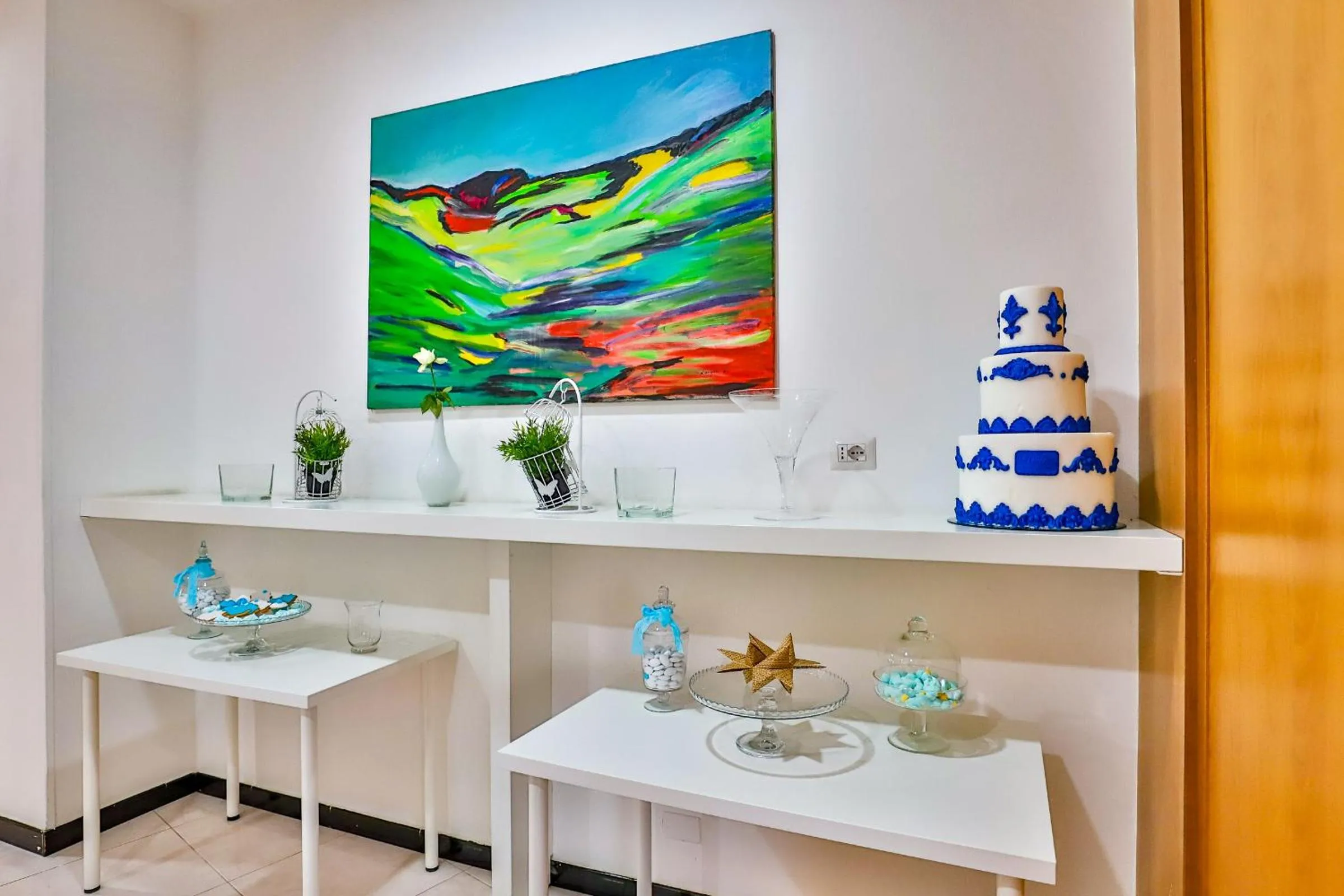 Decorative detail in Hotel Delfa