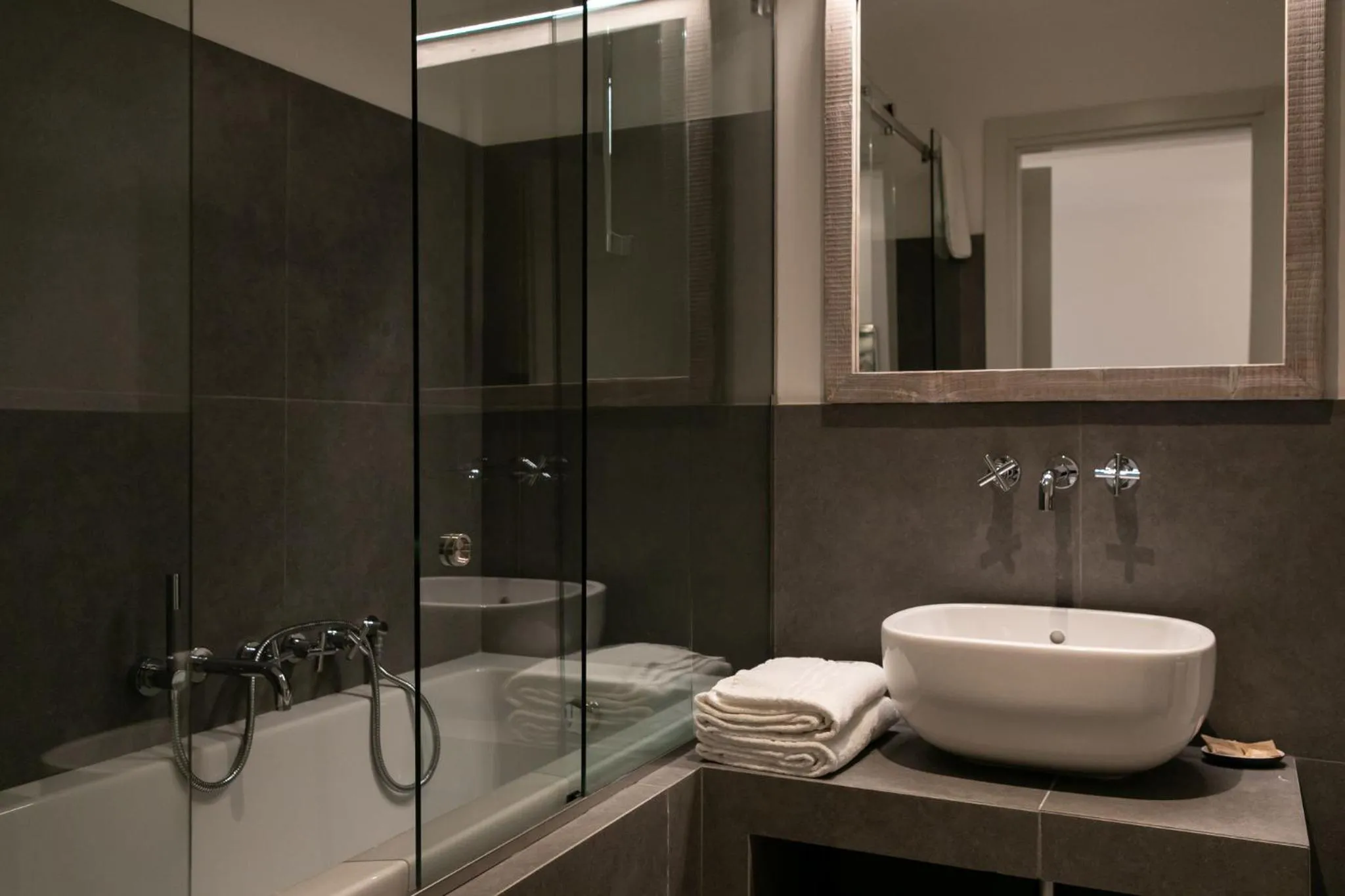 Bathroom in Resort Borgo Syrah