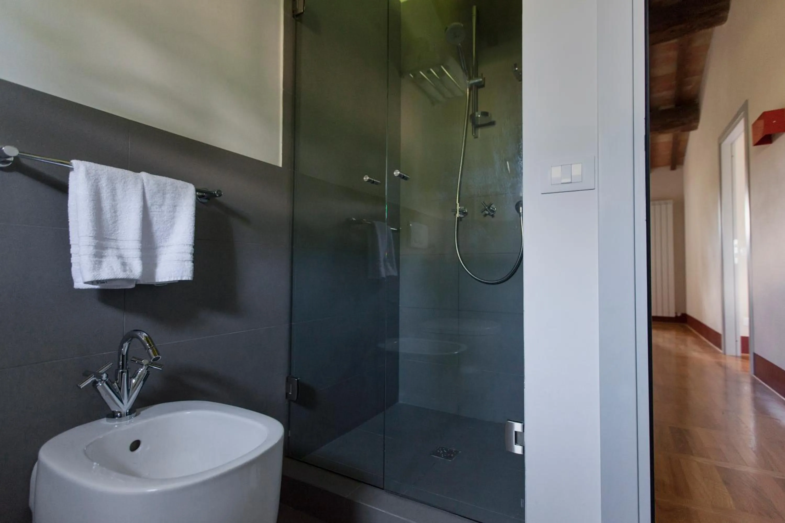 Bathroom in Resort Borgo Syrah