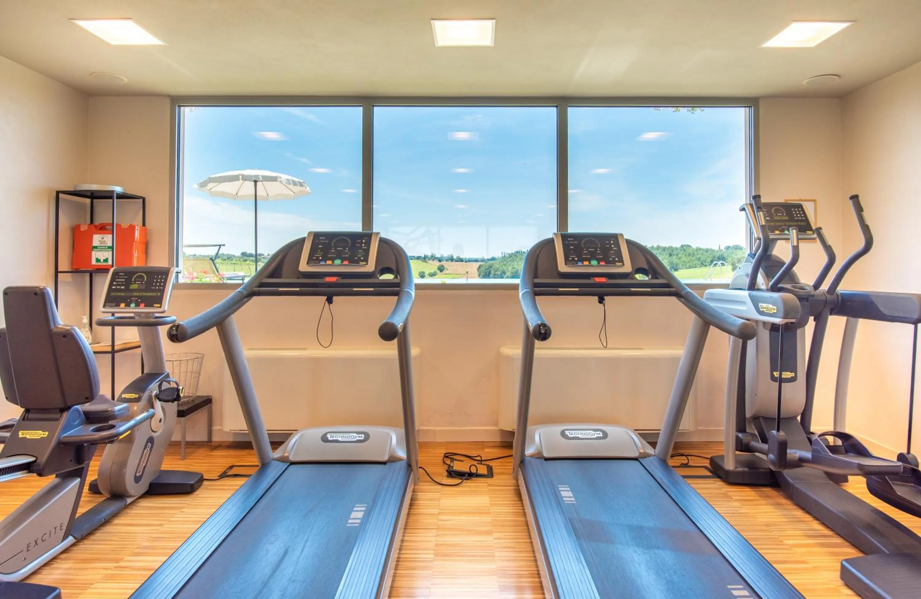 Fitness centre/facilities in Resort Borgo Syrah