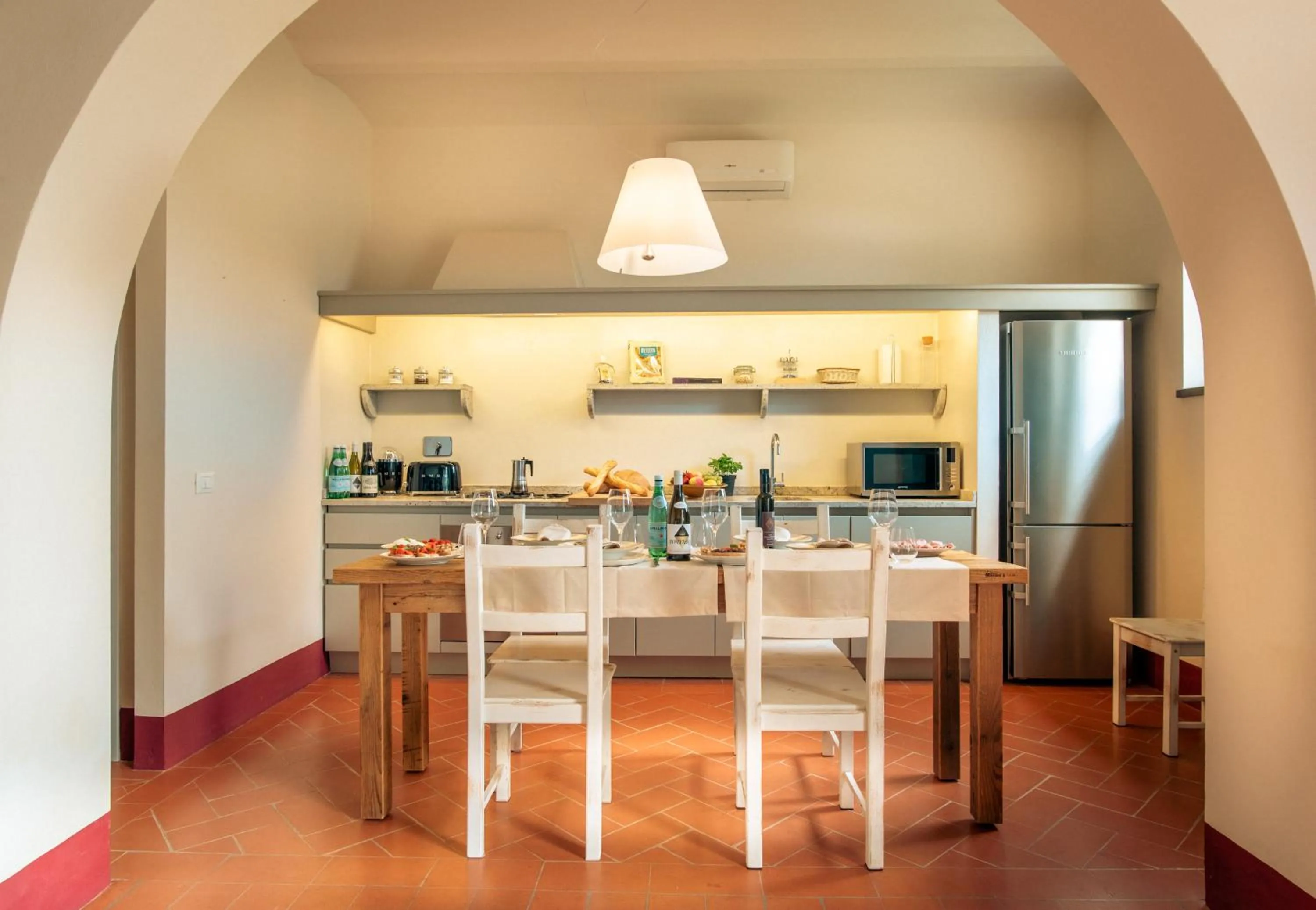 Kitchen or kitchenette in Resort Borgo Syrah