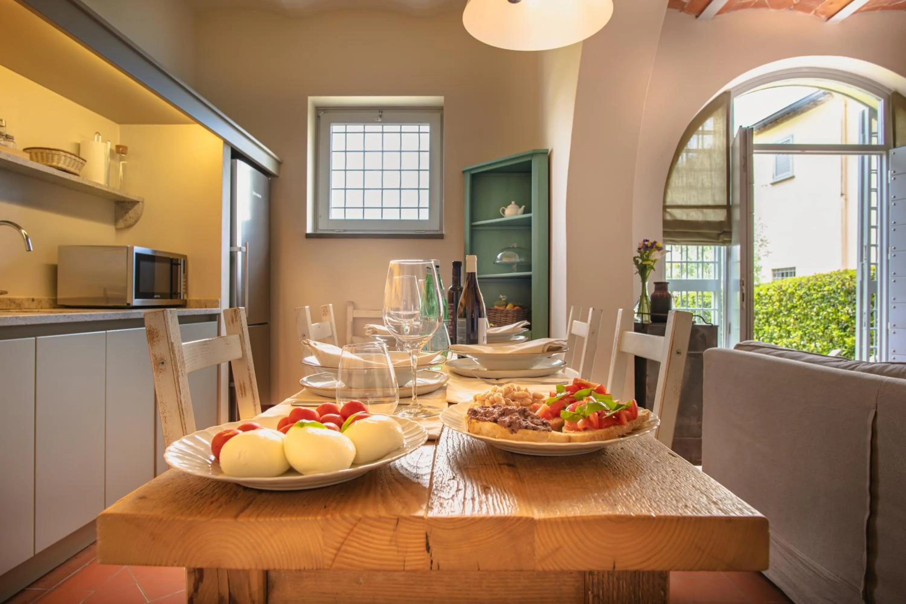 Kitchen or kitchenette in Resort Borgo Syrah